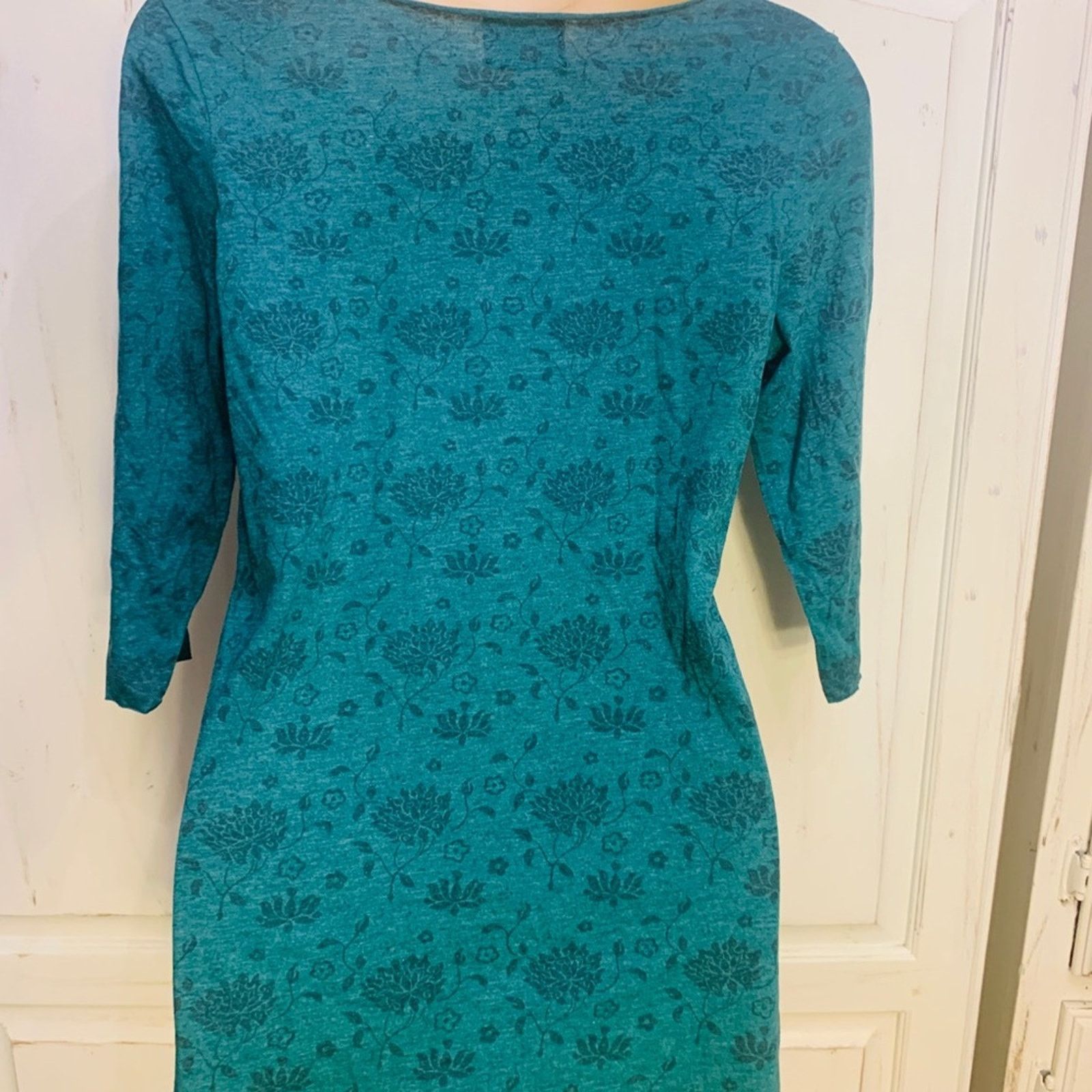 Lucky Brand LUCKY BRAND BUDDHA 3/4 SLEEVE YOGA TEE BOHO HIPPIE Size ONE SIZE - 4 Thumbnail