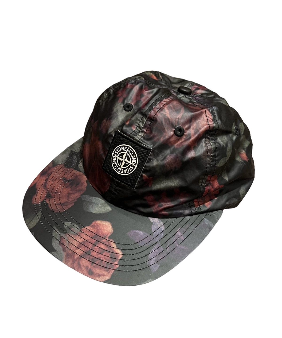 Stone Island × Supreme 🔥 Stone Island x Supreme Floral Cap/Stone Island Supreme Hat Size ONE SIZE - 5 Thumbnail