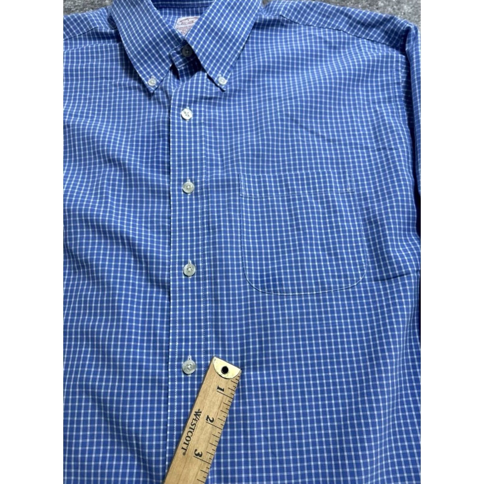 Brooks Brothers Brooks Brothers The Original Polo Shirt Mens Large Blue Cotton Traditional Fit Shirt Mens Large Blue Cotton Size US L / EU 52-54 / 3 - 5 Thumbnail