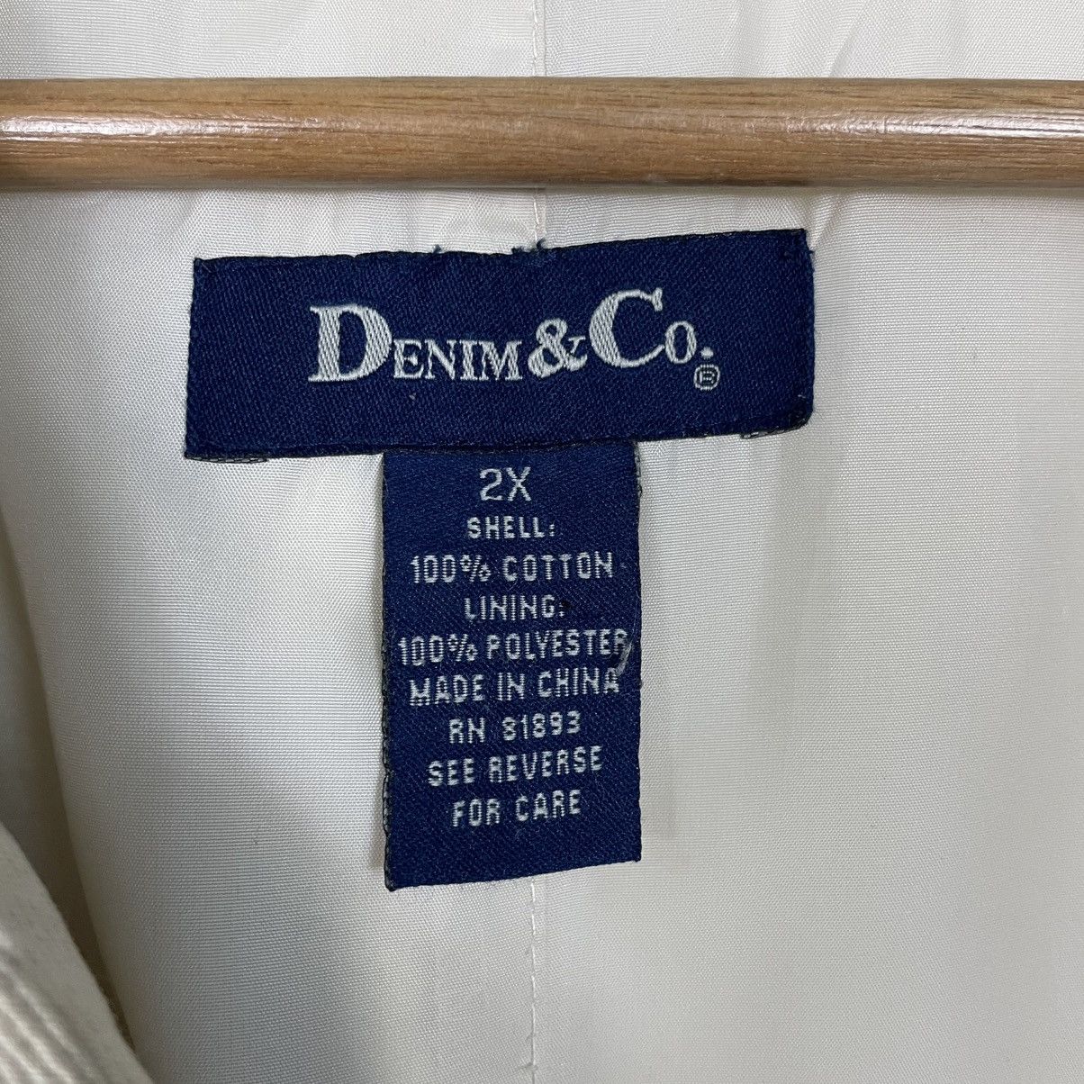 Denim & Co. Denim & Co Overcoat Size US XL / EU 56 / 4 - 17 Thumbnail