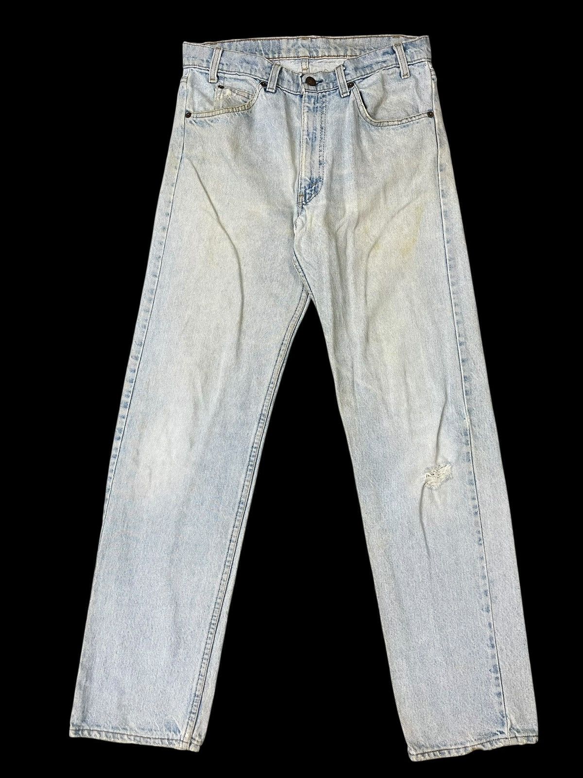Levi's Vintage Levi’s 550 Jeans Orange Tab Faded Distressed Size US 33 - 1 Thumbnail