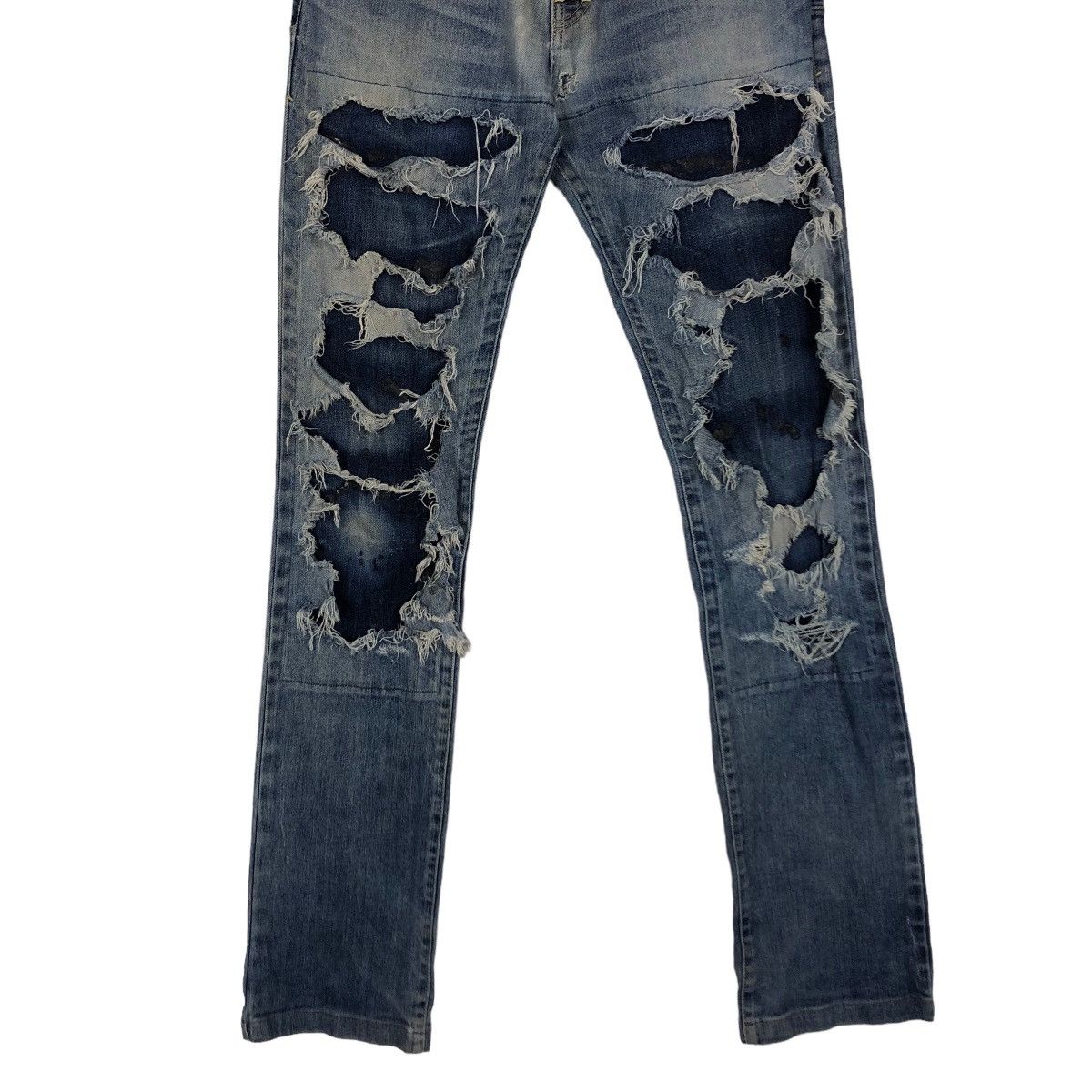 Hysteric Glamour 🔥Punk Design Distressed Tornado Mart Japan Made Size US 32 / EU 48 - 7 Thumbnail