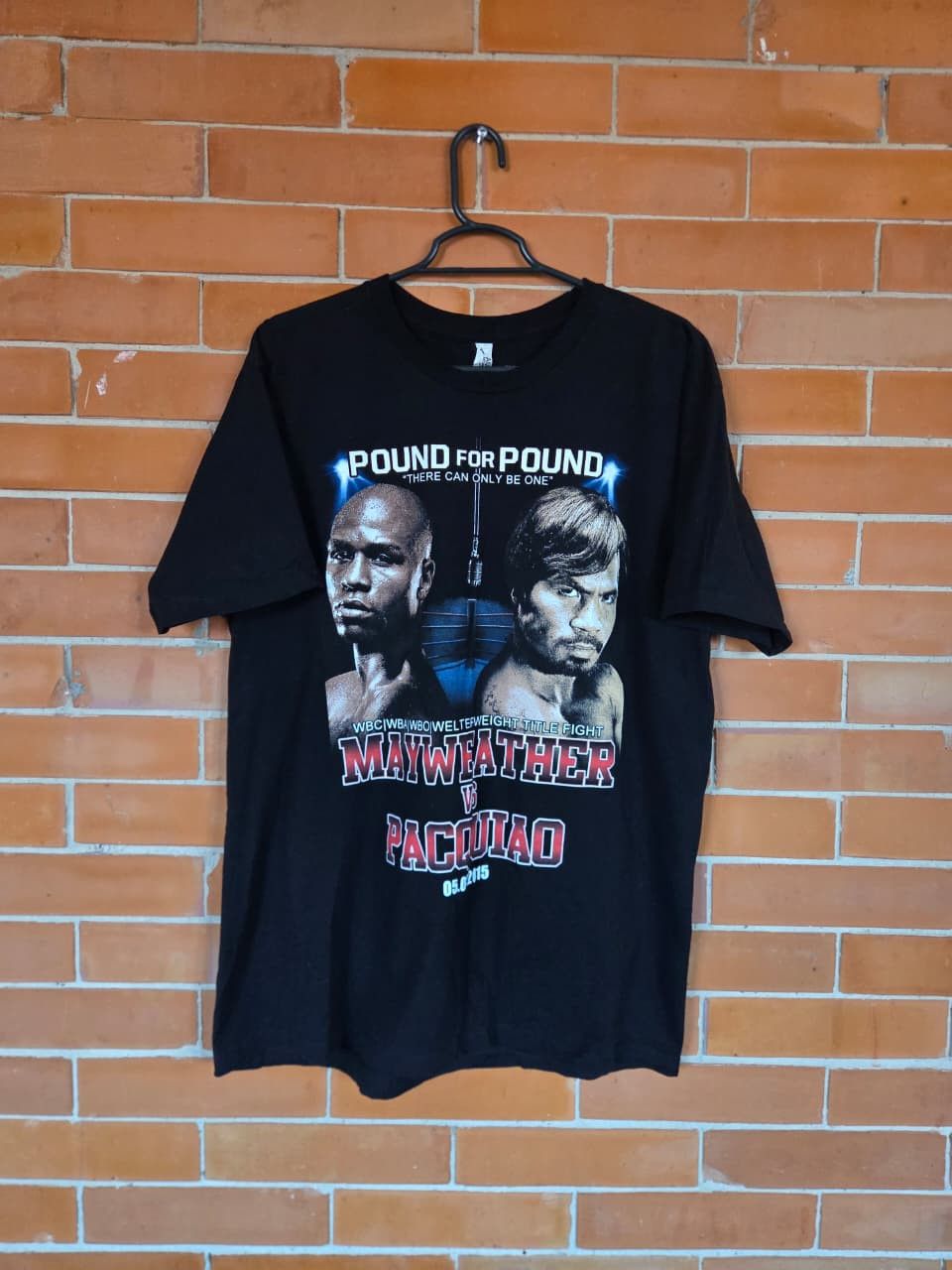 Vintage 2012 Floyd Mayweather vs Pacquiao Size US L / EU 52-54 / 3 - 1 Thumbnail