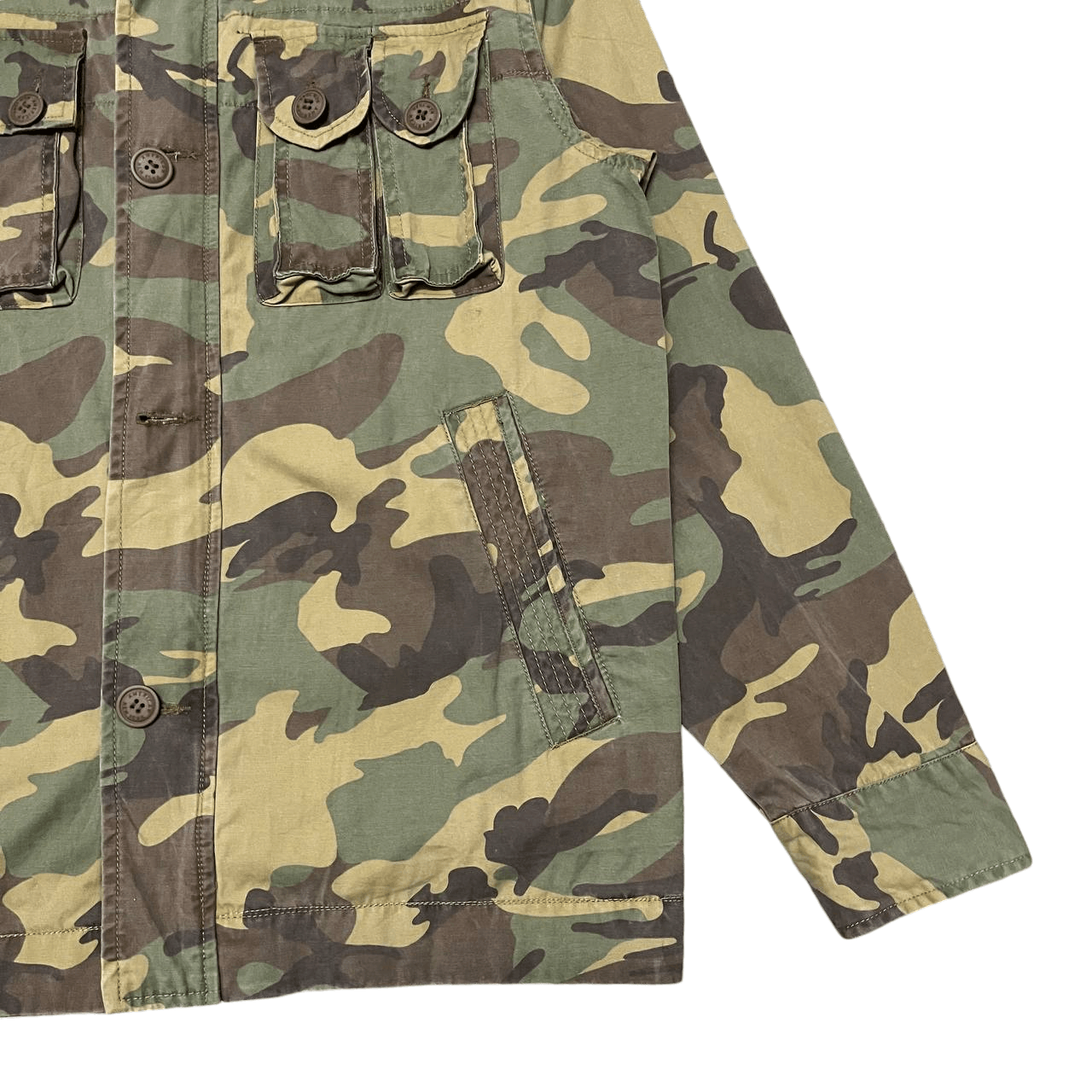 Abercrombie & Fitch Vintage American & Fitch New York Camo Jacket Size US L / EU 52-54 / 3 - 4 Thumbnail