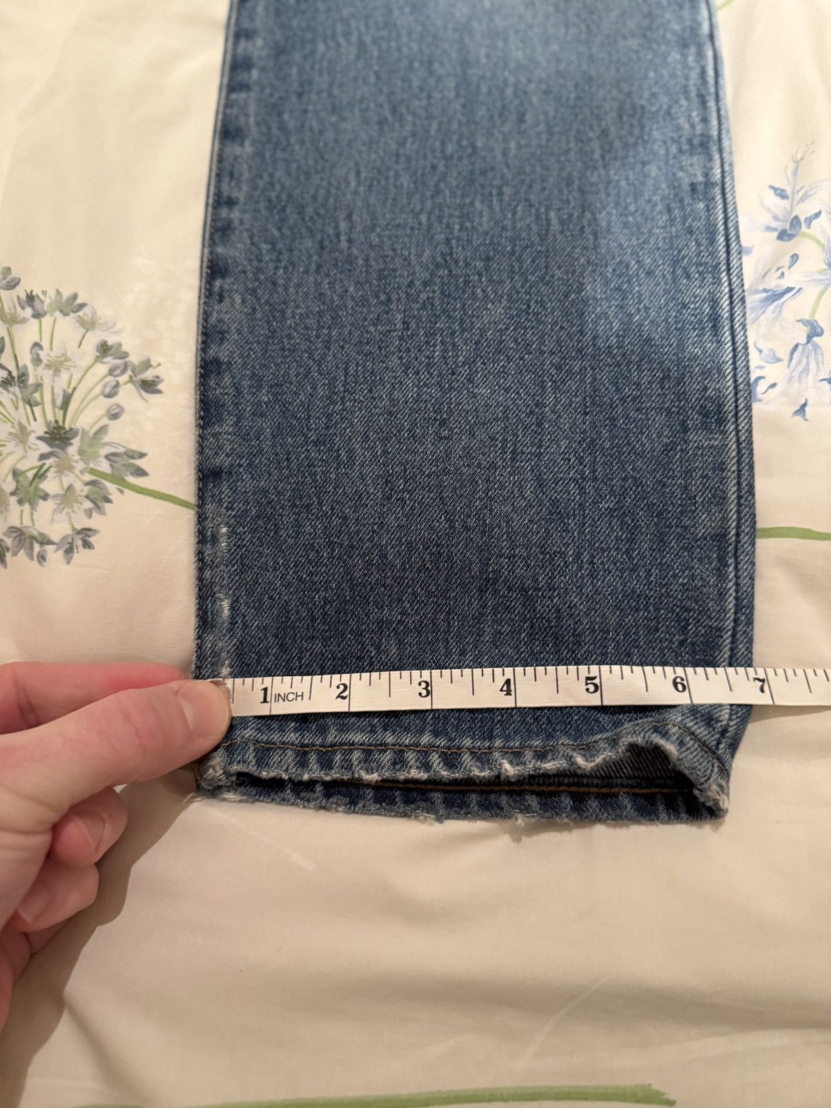 Saint Laurent Paris SS16 Saint Laurent D10 knee rip jeans Hedi 33 grail slim Size US 33 - 9 Thumbnail