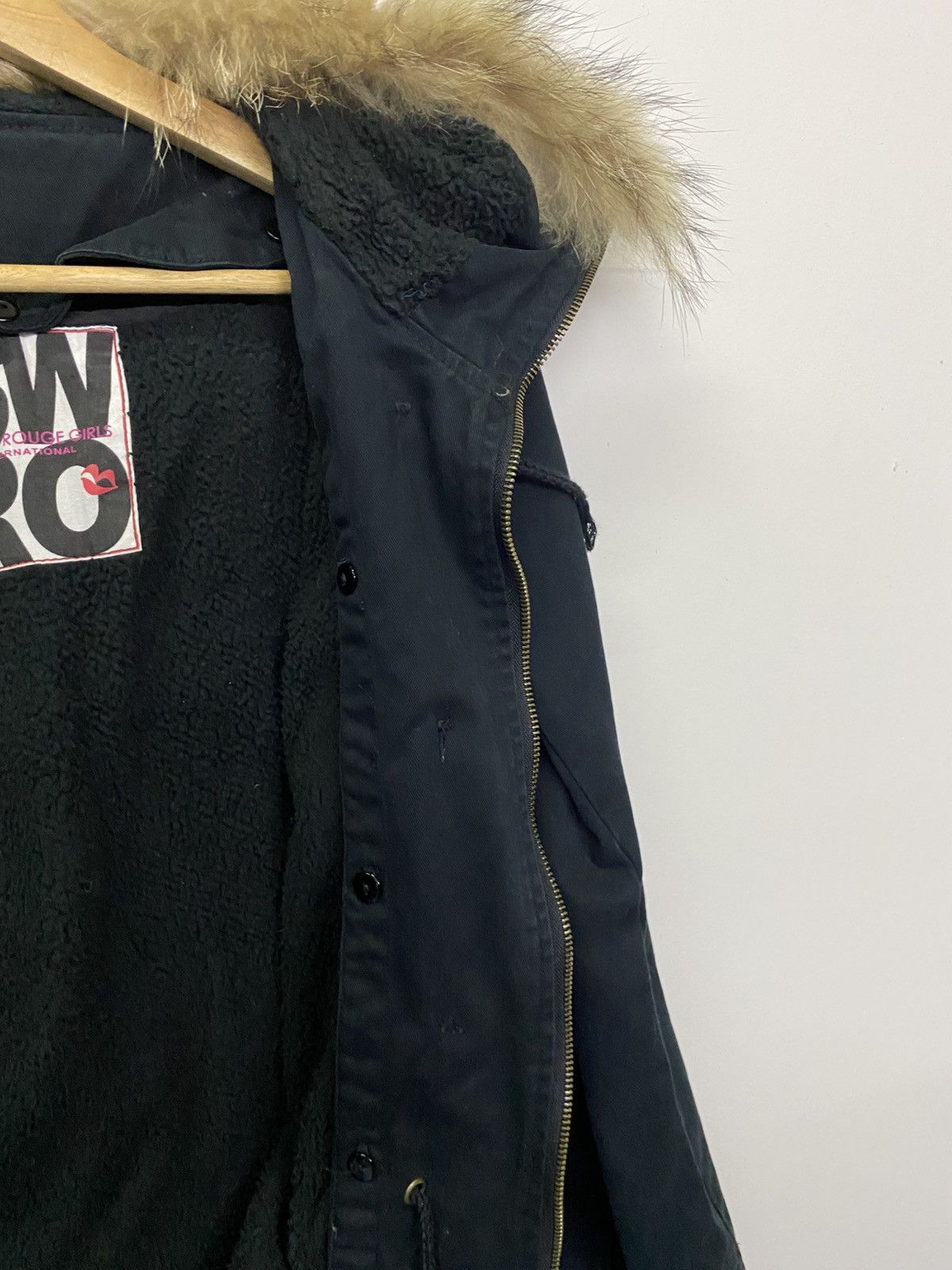 Japanese Brand Japanese Brand SWRO Fur Hoodie Long Jacket Size M / US 6-8 / IT 42-44 - 7 Thumbnail