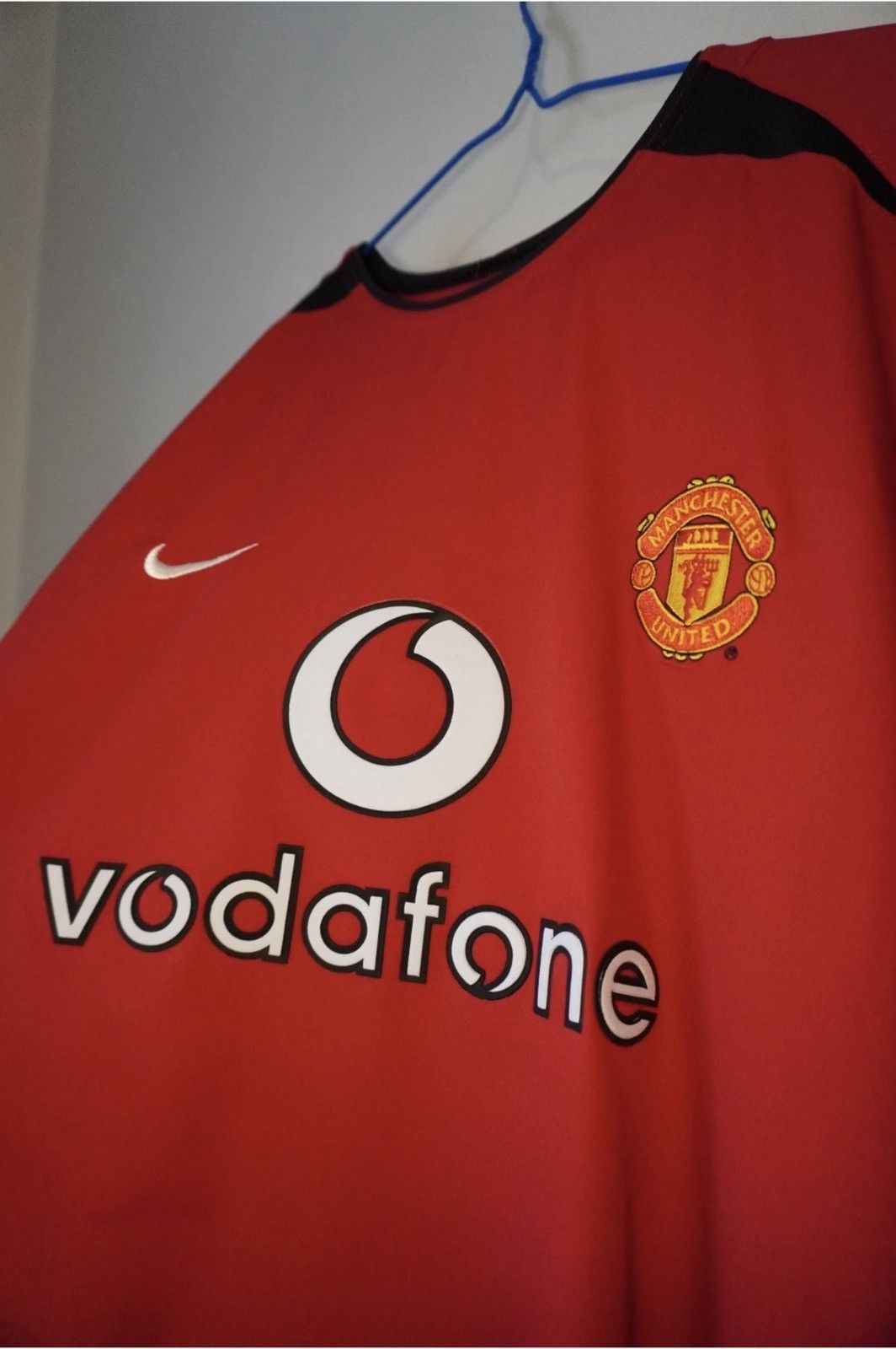 Nike 2002/03 Manchester United UCL Shirt 10 Van Nistelrooy XL Size US XL / EU 56 / 4 - 5 Thumbnail