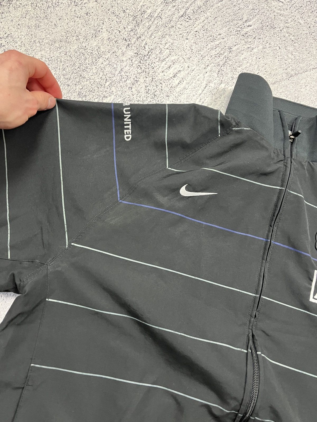 Nike 00’s Vintage Nike Manchester United 2008/09 Training Jacket Size US XL / EU 56 / 4 - 12 Thumbnail