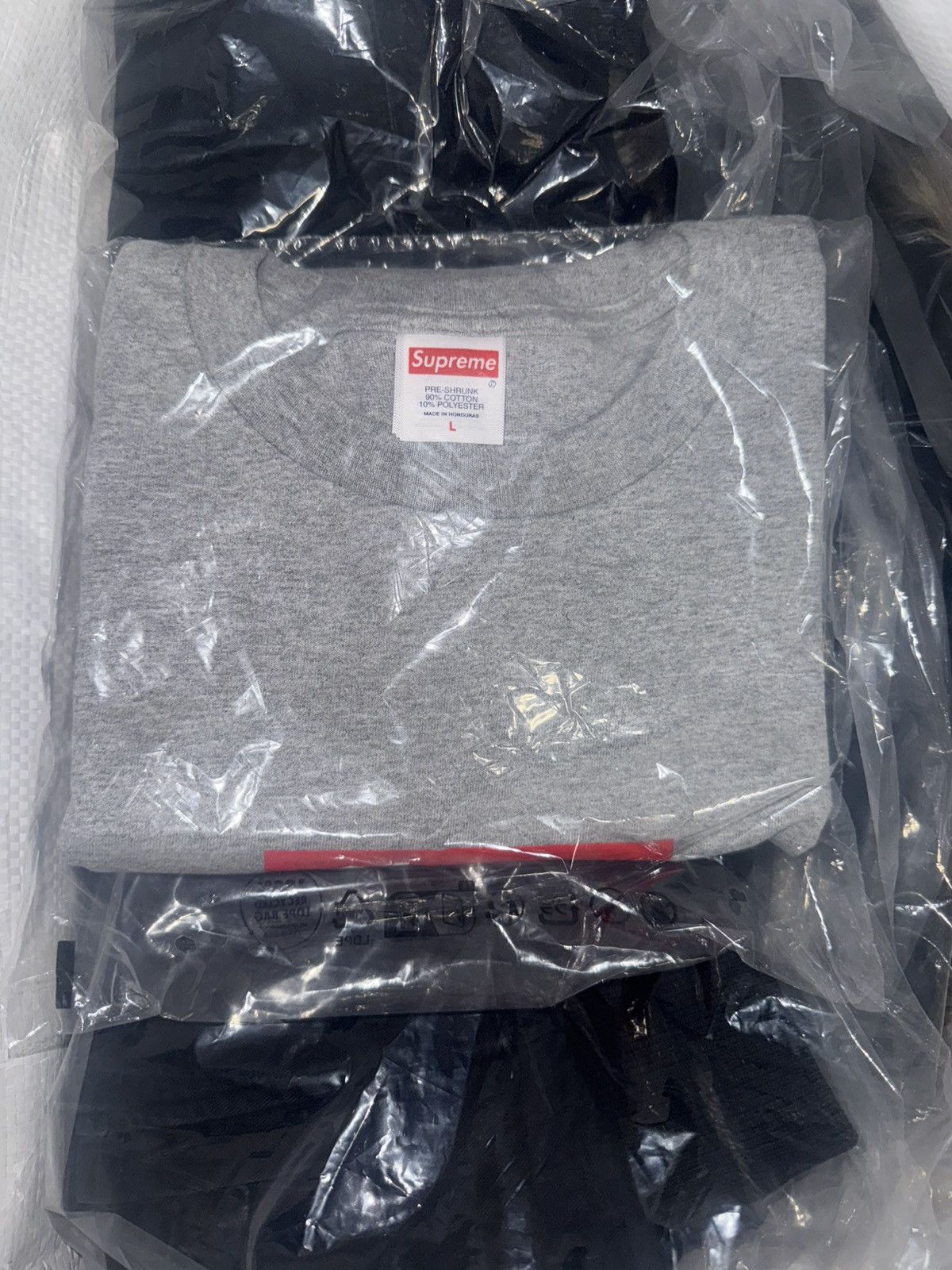 Supreme Supreme Arabic Box Logo T-Shirt Grey Size Large Size US L / EU 52-54 / 3 - 2 Thumbnail