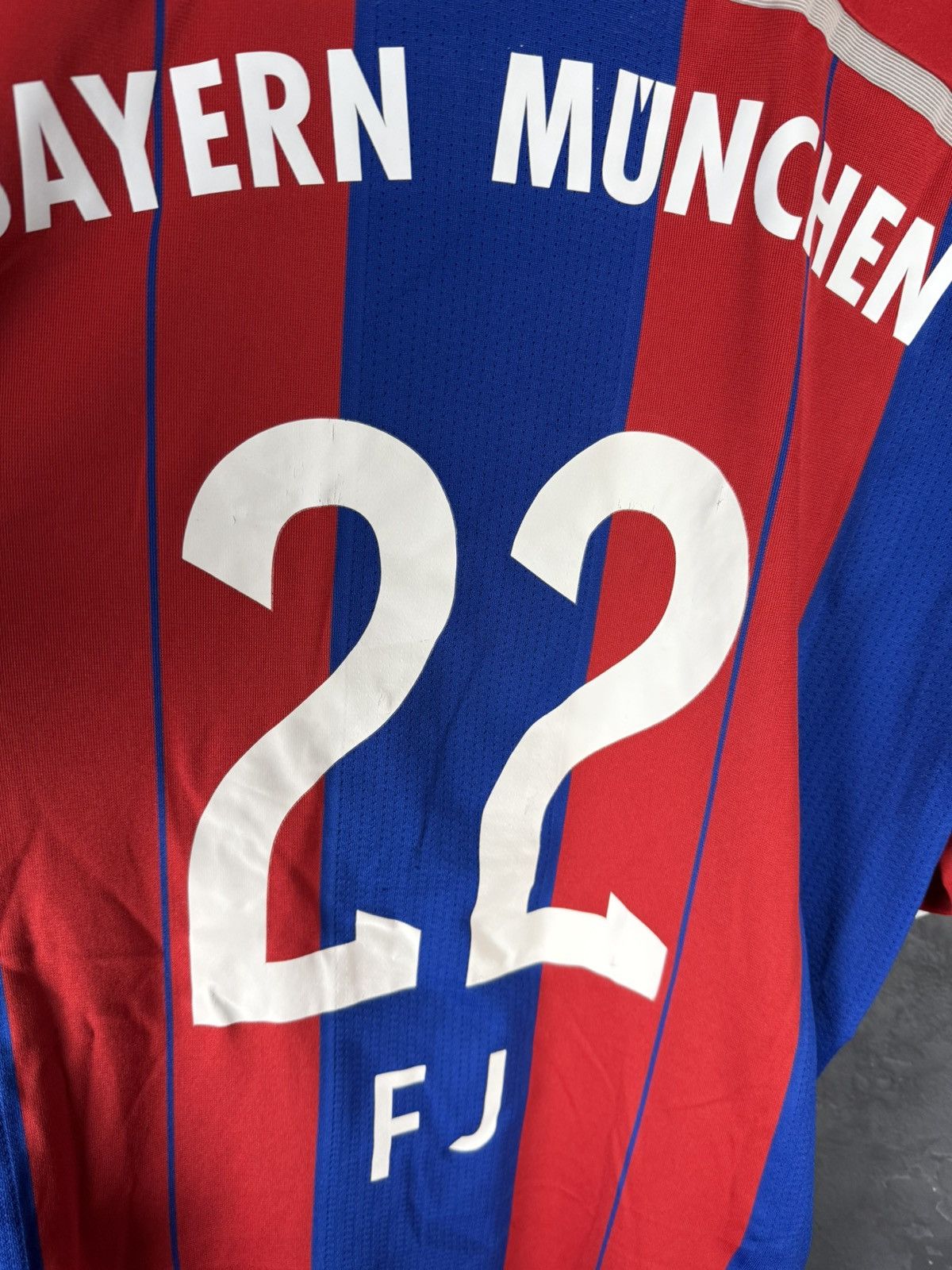 Adidas Adidas FC Bayern Munich 2014/2015 Home Soccer Jersey Size US L / EU 52-54 / 3 - 6 Thumbnail
