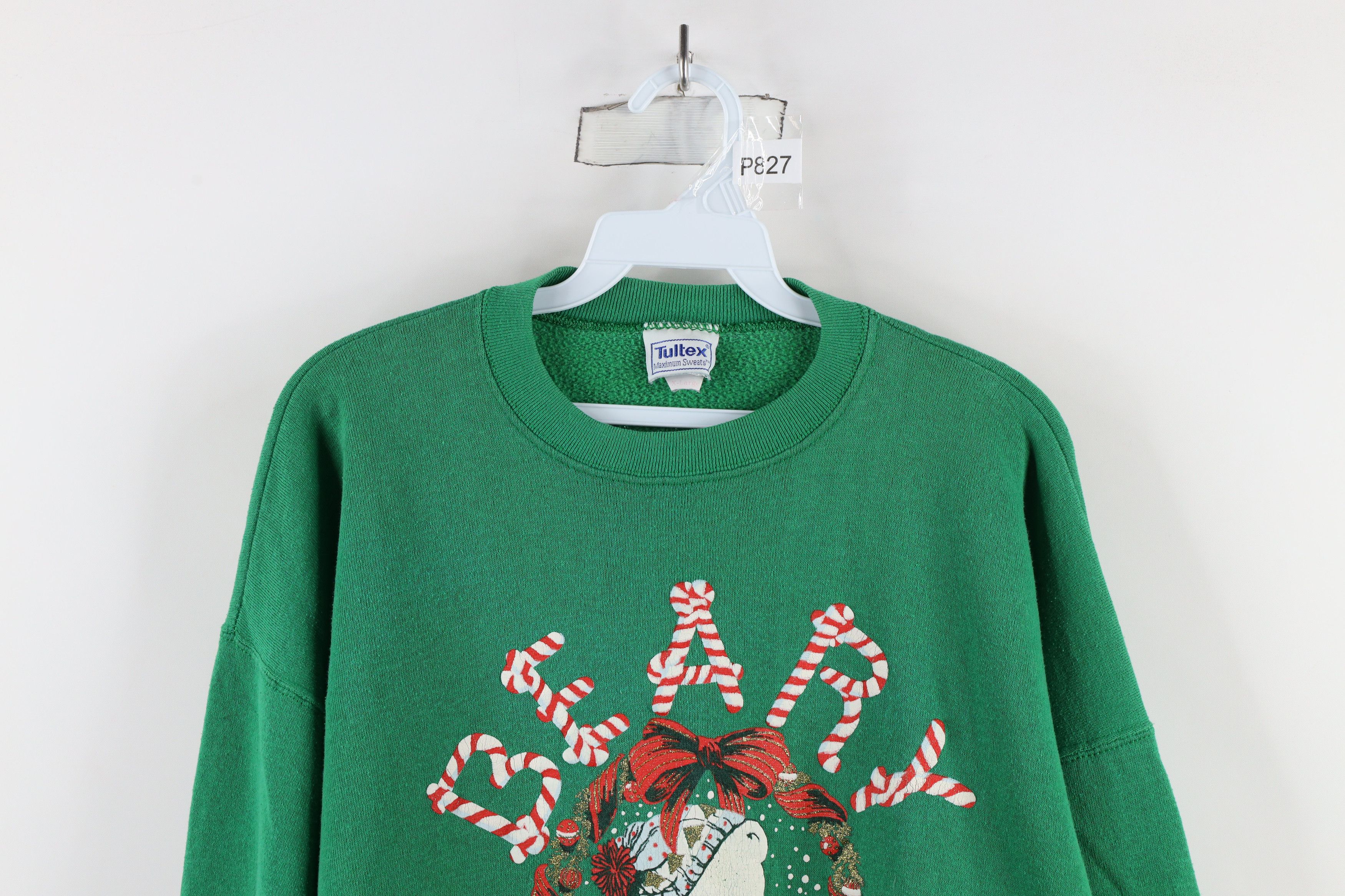 Vintage Vintage 90s Streetwear Christmas Crewneck Sweatshirt USA Size XL / US 12-14 / IT 48-50 - 2 Thumbnail