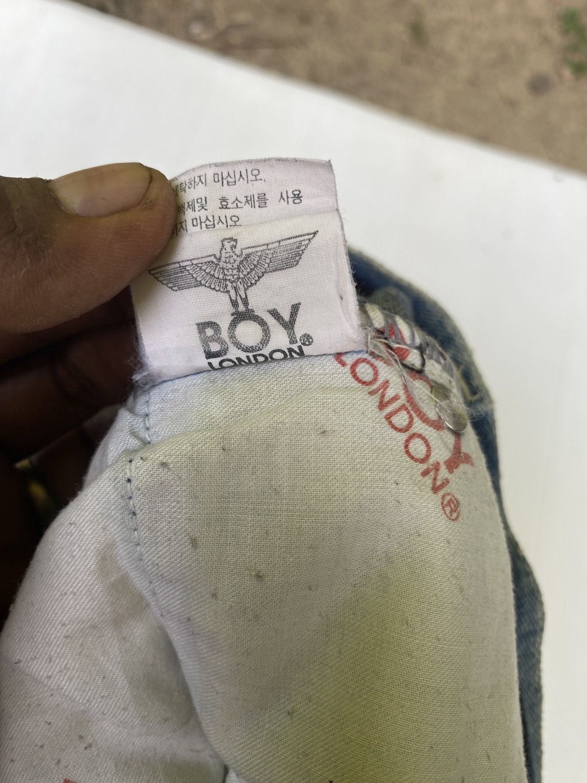 Boy London × If Six Was Nine Vintage boy london denim Size US 28 / EU 44 - 7 Thumbnail