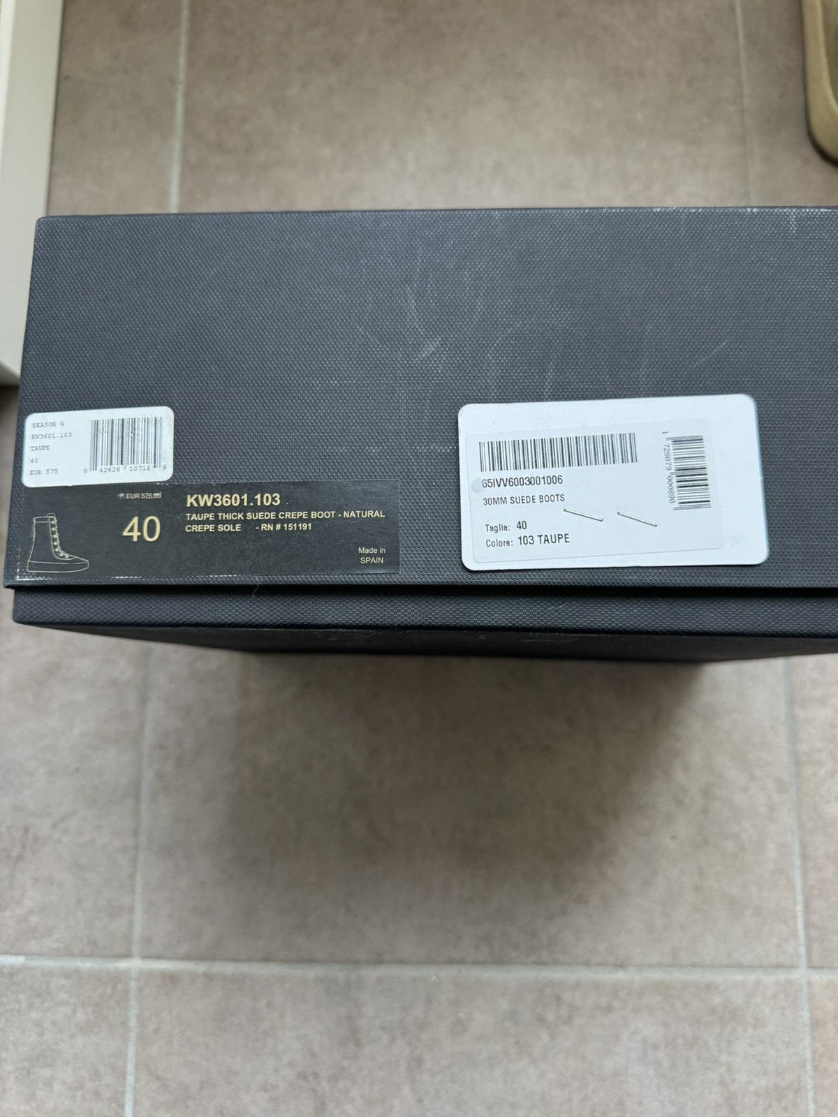 Yeezy Yeezy Season 4 Crepe Boots “Taupe” Size US 7 / EU 40 - 9 Thumbnail