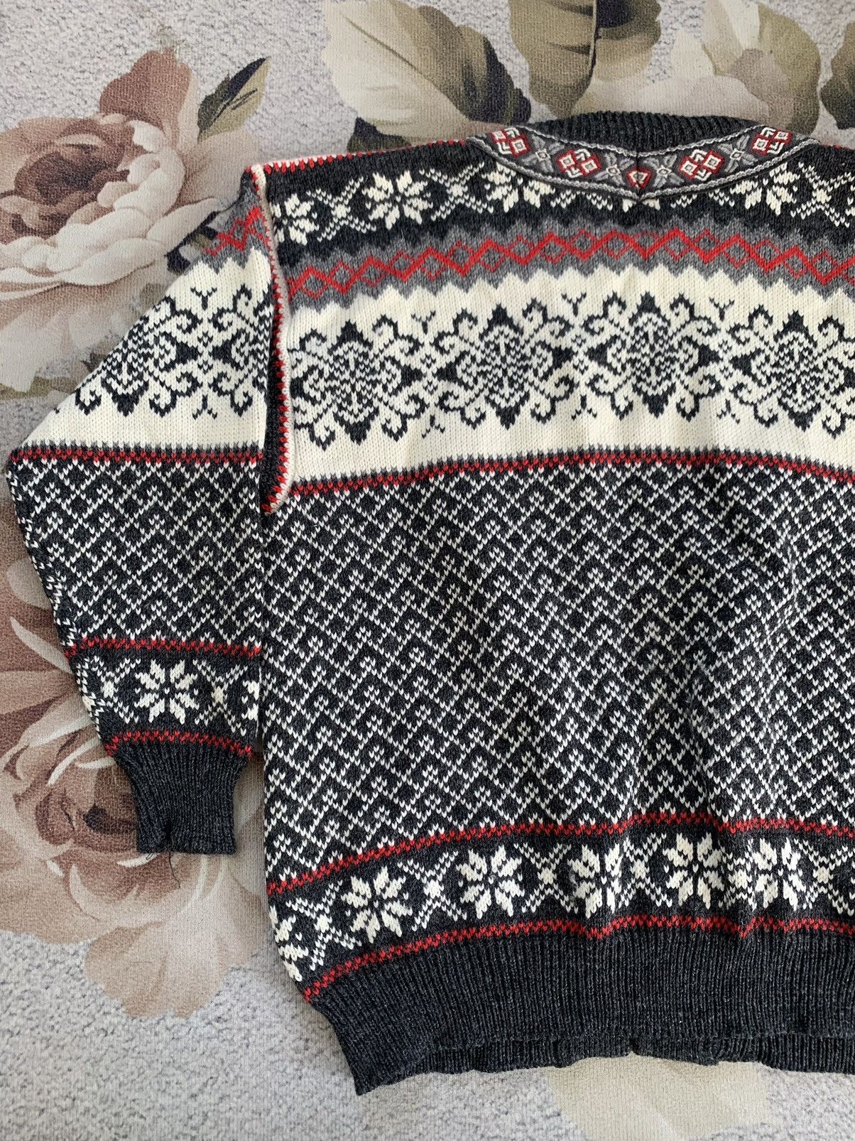 Art Comes First Nordstrikk Art Pattern Knit Sweater Jacket Made in Norway Size US S / EU 44-46 / 1 - 7 Thumbnail