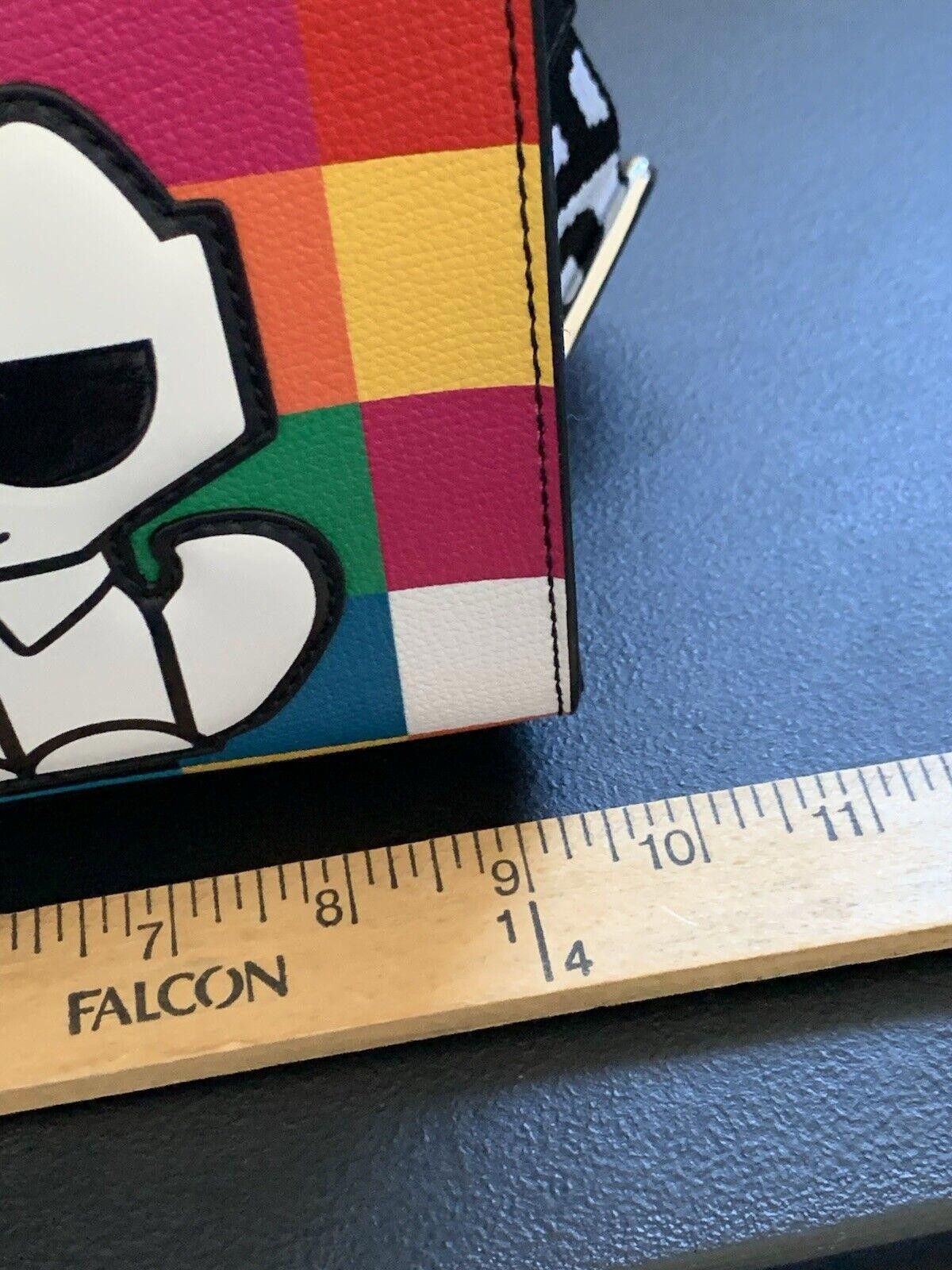 Karl Lagerfeld Karl Lagerfeld Maybelle Crossbody Bag Bright Color Squares Size ONE SIZE - 8 Thumbnail