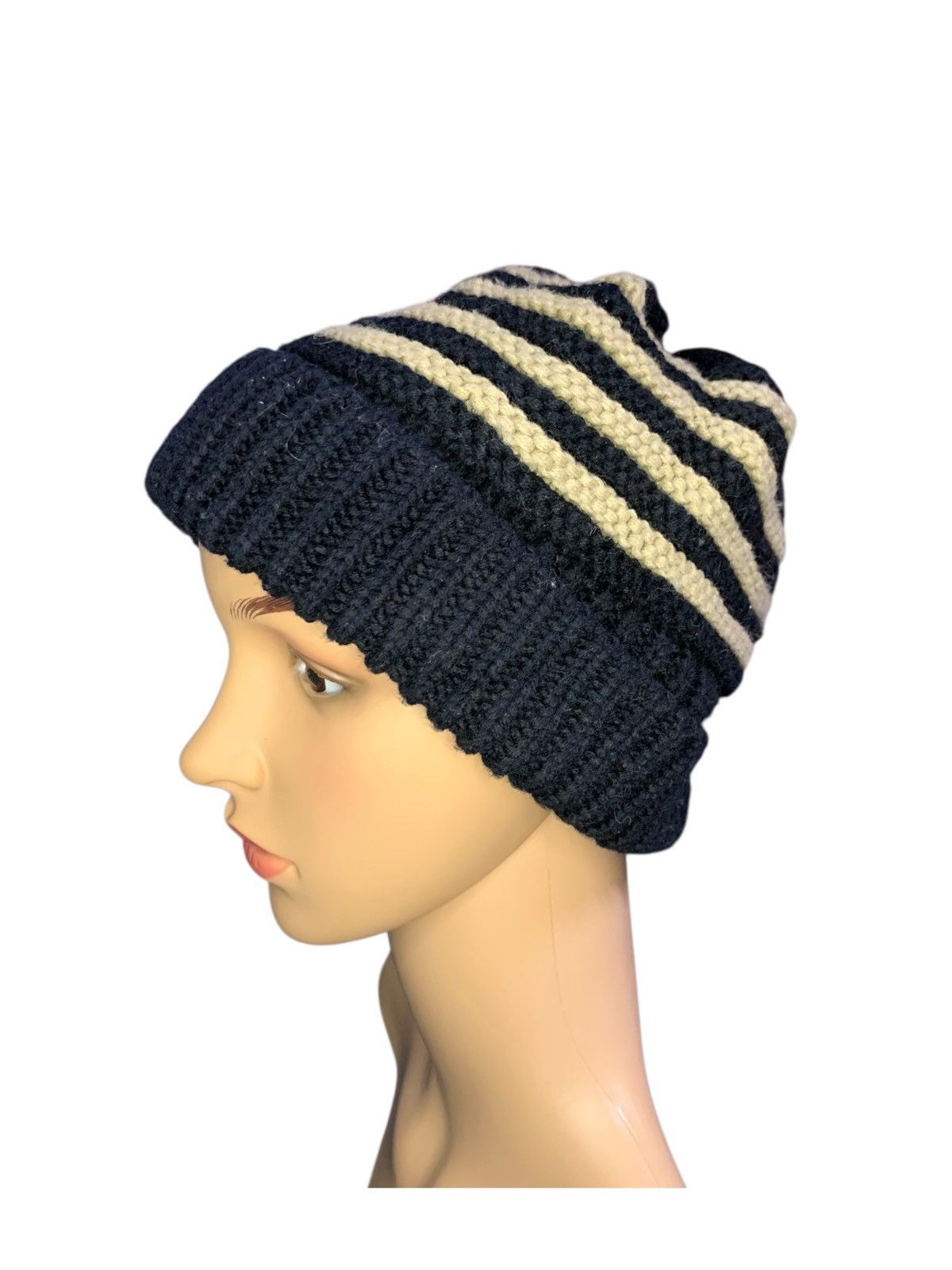 Japanese Brand × Kapital × Vintage Crochet knitting Big Beanie Hat Japan Style Size ONE SIZE - 3 Thumbnail