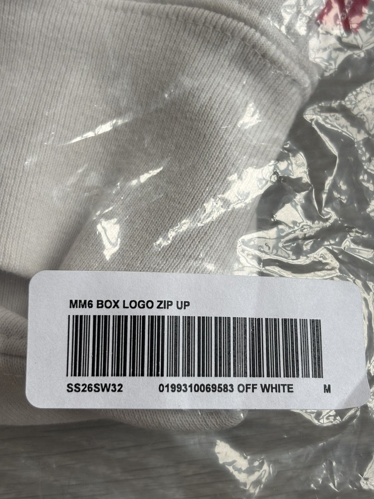 Maison Margiela × Supreme Supreme Maison Margiela Box Logo Zipup Hoodie White Size US M / EU 48-50 / 2 - 15 Thumbnail