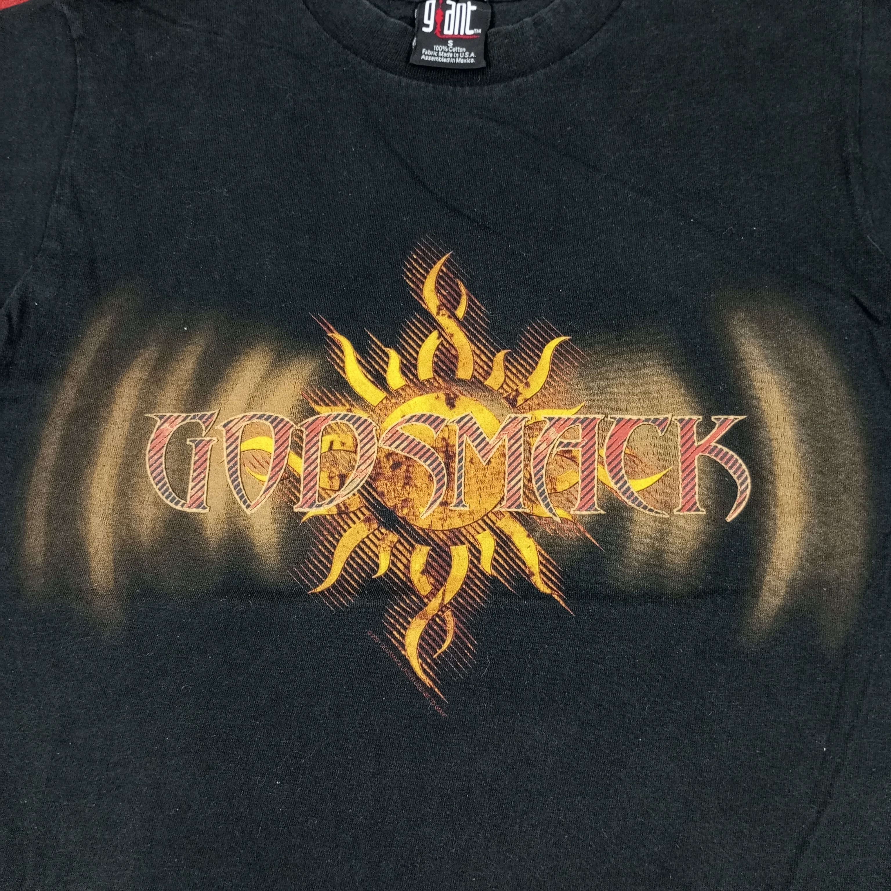 Band Tees × Vintage Godsmack Rock Music Band Vintage Tshirt Size US S / EU 44-46 / 1 - 2 Thumbnail