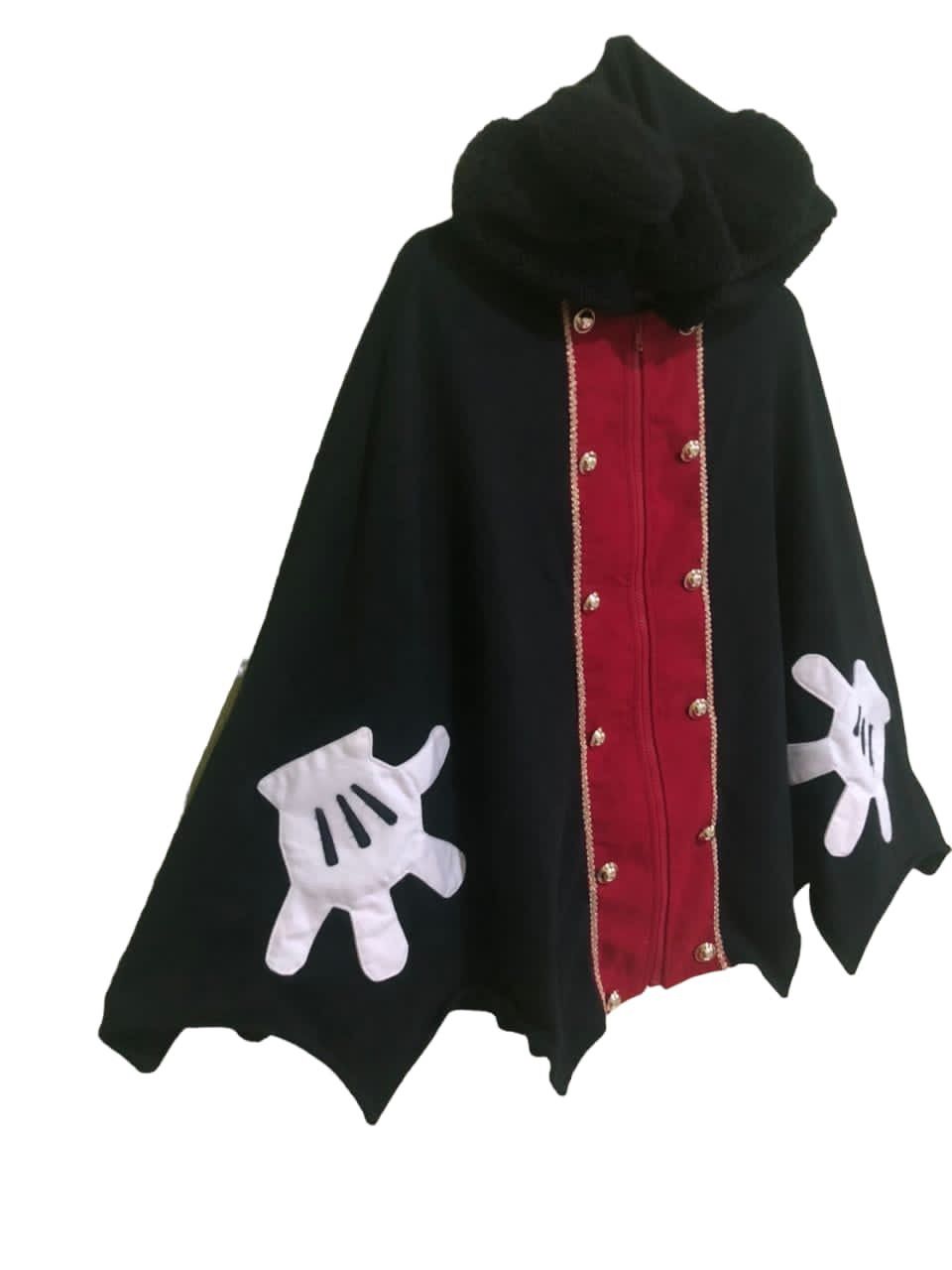 Disney Mickey Mouse Putumayo Halloween Poncho Black Saiz M Size US M / EU 48-50 / 2 - 3 Thumbnail