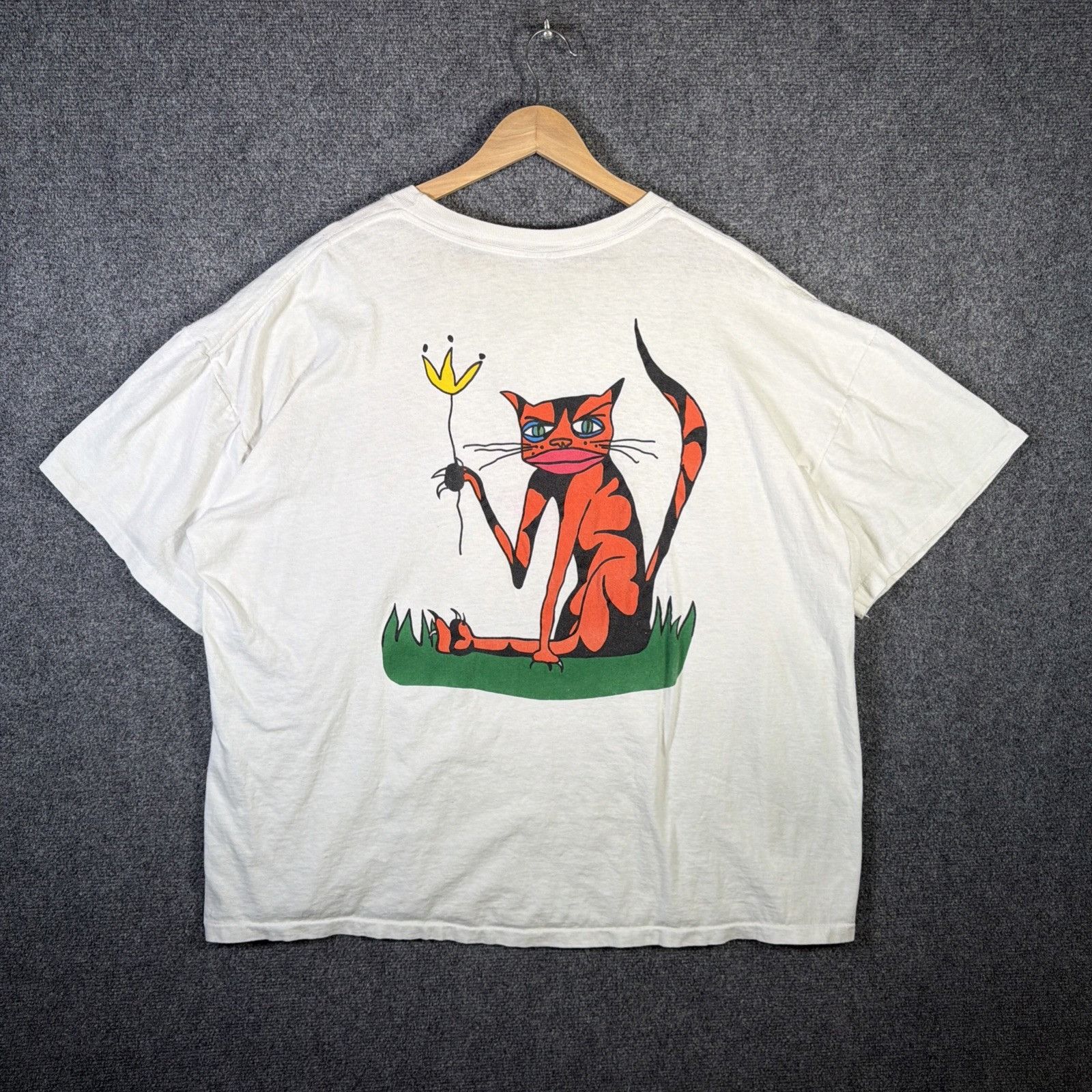 Band Tees Vintage New Bohemians Shirt Mens 2XL White 90s Band Tee Rare Size US XXL / EU 58 / 5 - 2 Thumbnail