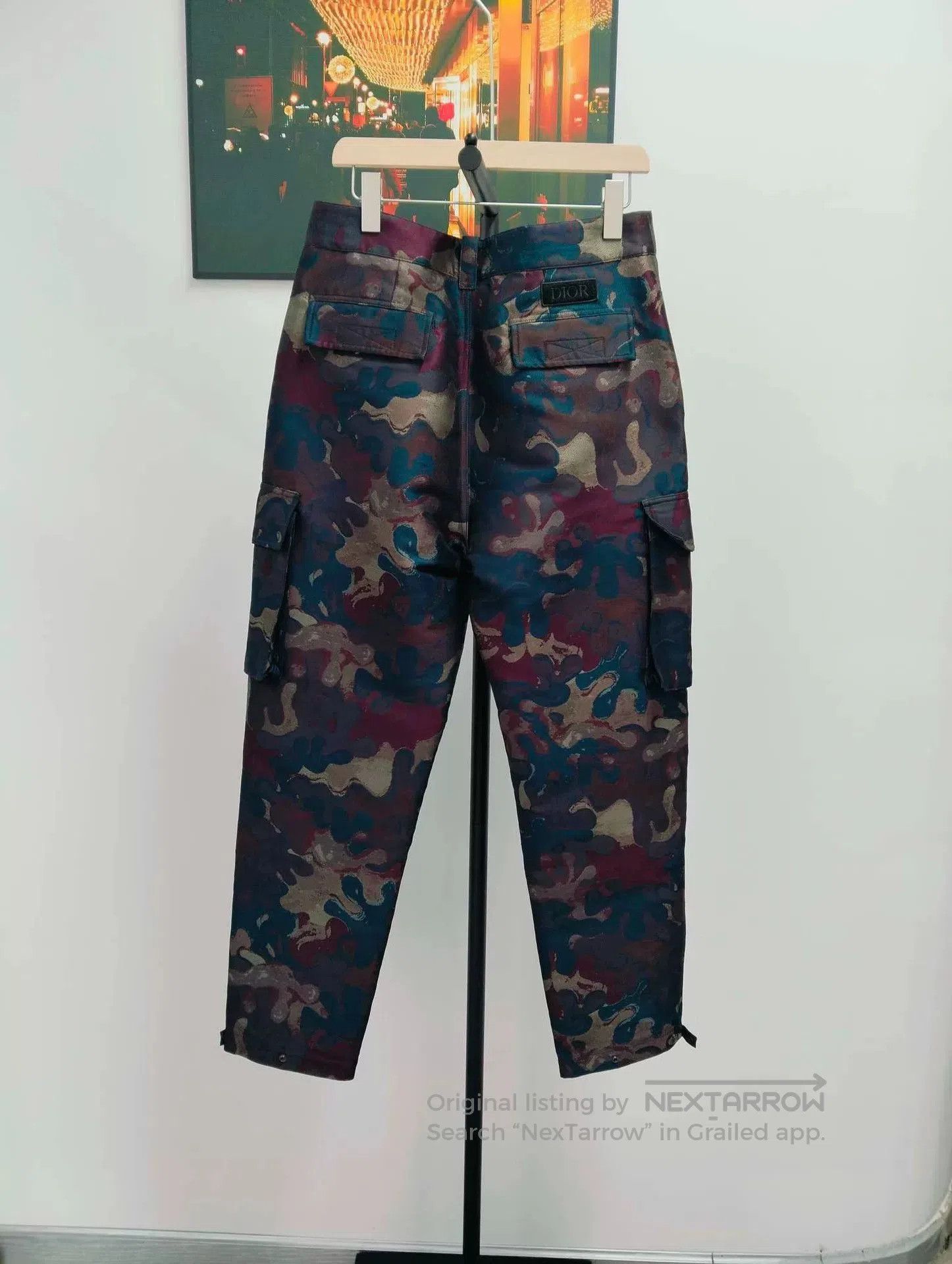 Dior Dior x Peter Doig Camo Cargo Pants. Size US 34 / EU 50 - 2 Thumbnail