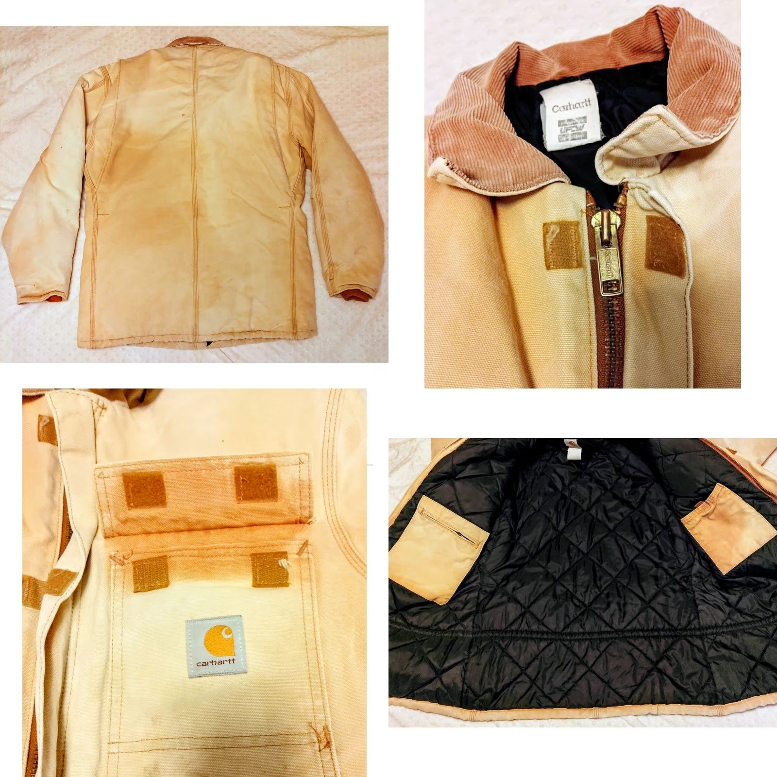 Carhartt VINTAGE Carhartt Chore Jacket Men’s Large XLarge CQ189 Distressed Thrashed Y2K Jacket Morphed for Search Size US L / EU 52-54 / 3 - 8 Thumbnail