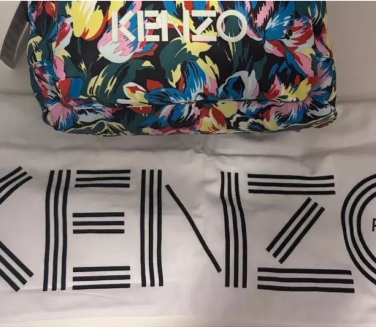 Kenzo RARE Limited Edition Kenzo x Vans Men's Floral Backpack Size ONE SIZE - 8 Thumbnail