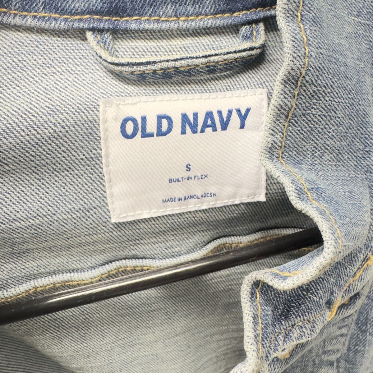 Old Navy Stylish light blue faded denim jacket Size US S / EU 44-46 / 1 - 10 Thumbnail