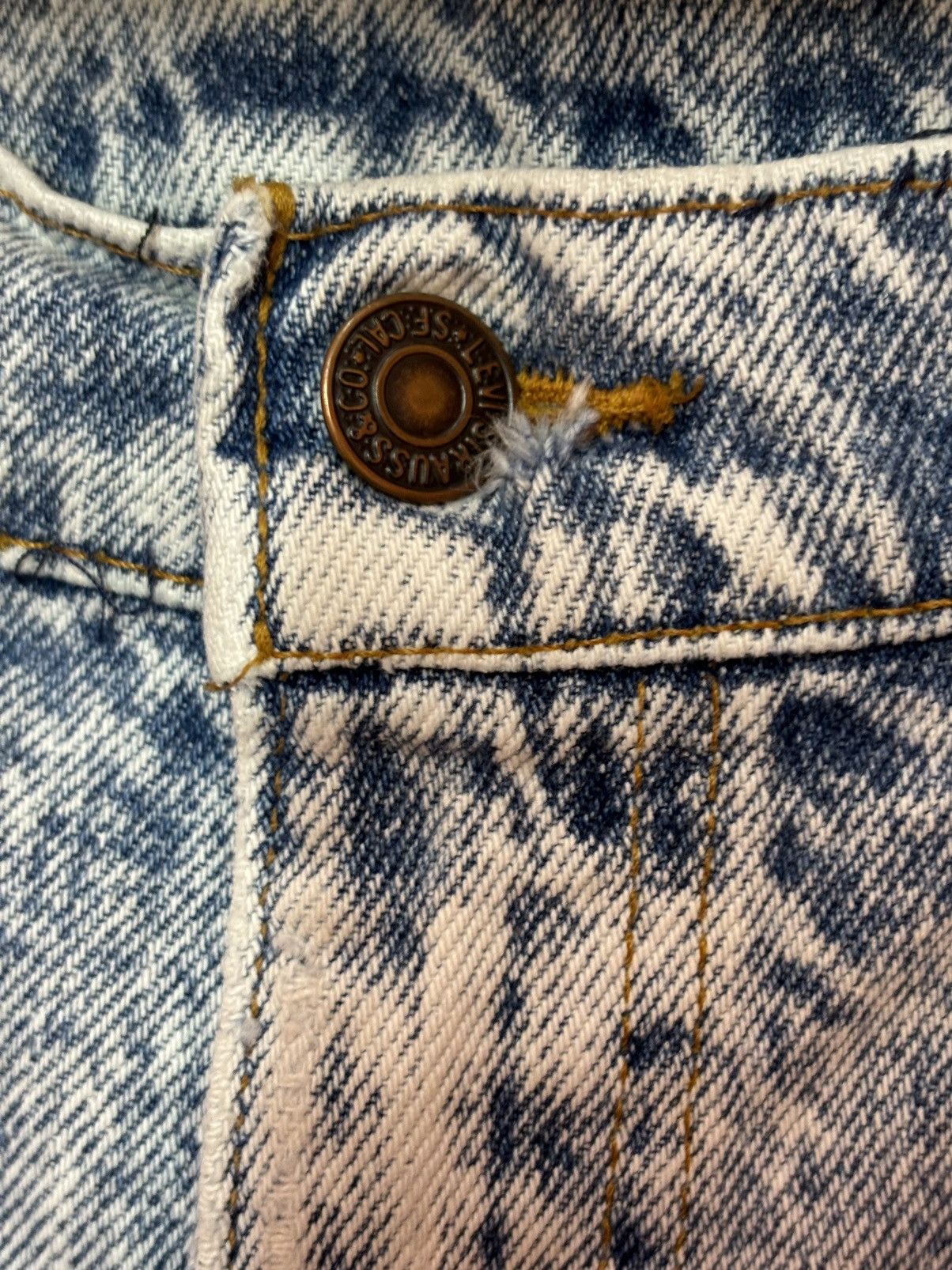 Levi's × Levi's Vintage Clothing × Vintage ***FINAL DROP***RARE 80s LEVIS ORANGE TAB ACID WASH 40 Size US 40 / EU 56 - 10 Thumbnail