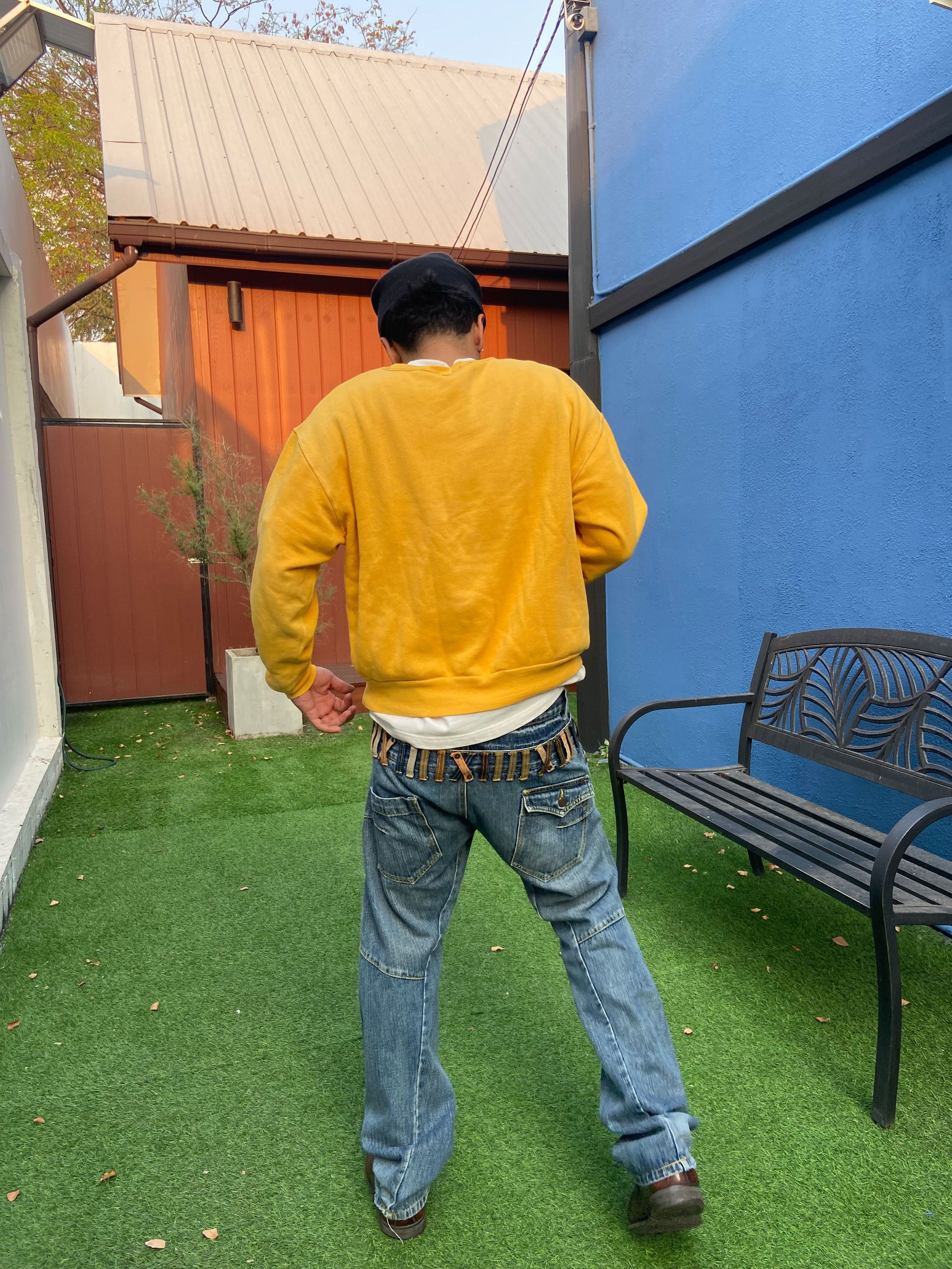 Japanese Brand Vintage breathmint by brthbreath double waist jeans Size US 32 / EU 48 - 14 Thumbnail