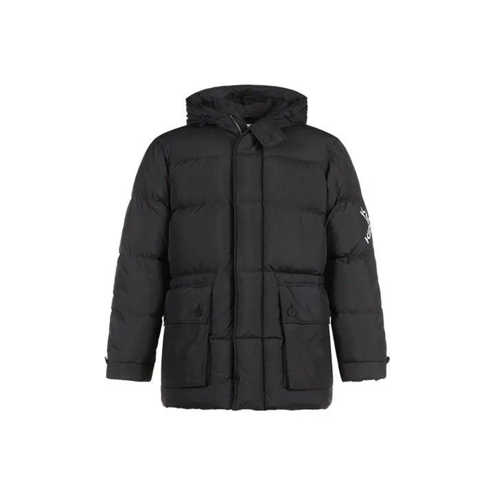 Kenzo KENZO Hooded Zip-Up Down Jacket for Men 0079 Size US XL / EU 56 / 4 - 1 Thumbnail