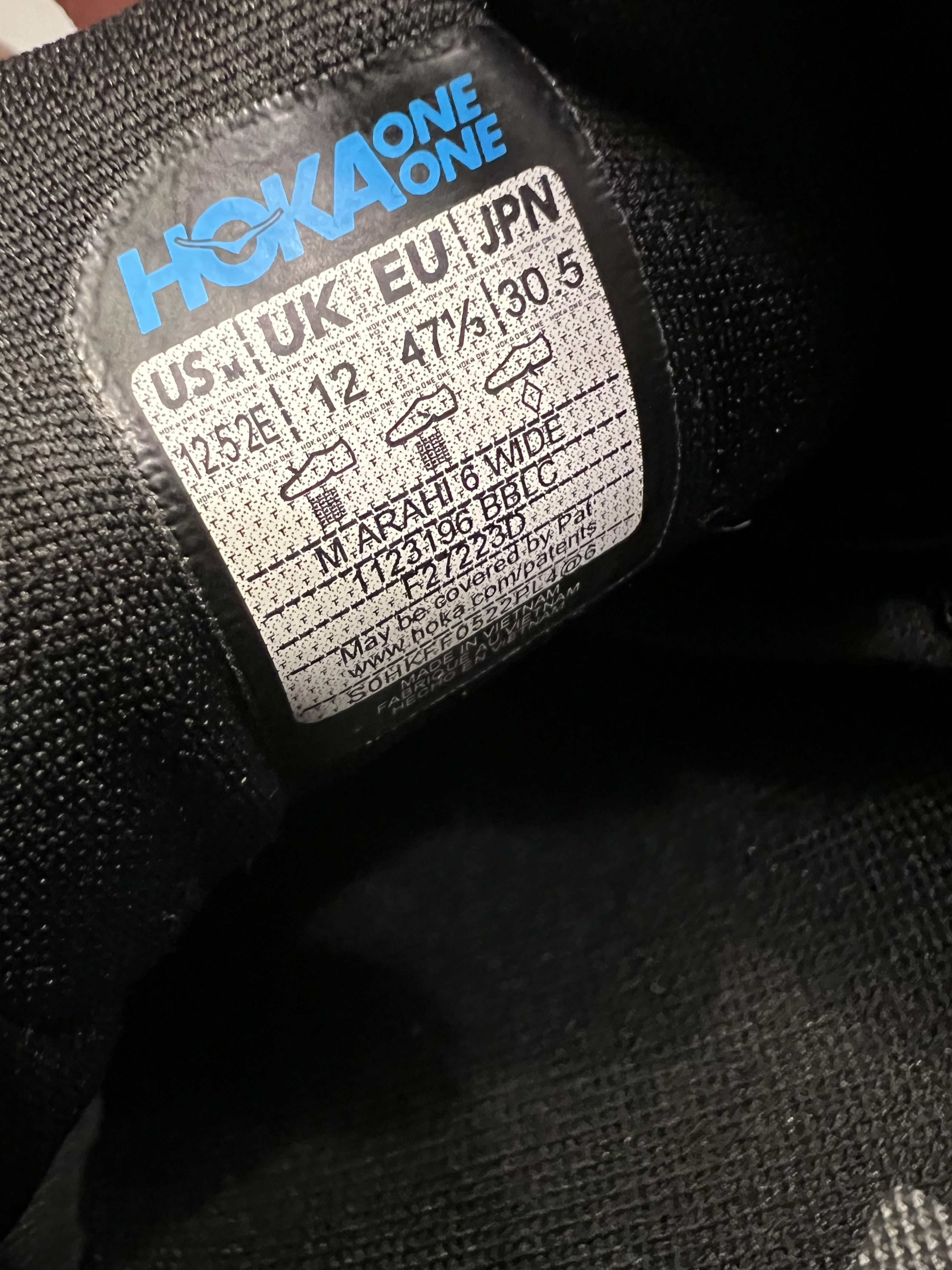 Hoka 12.5 2E Hoka One One Arahi 6 Wide Running Shoes Walking Gym Size US 12.5 / EU 45-46 - 8 Thumbnail