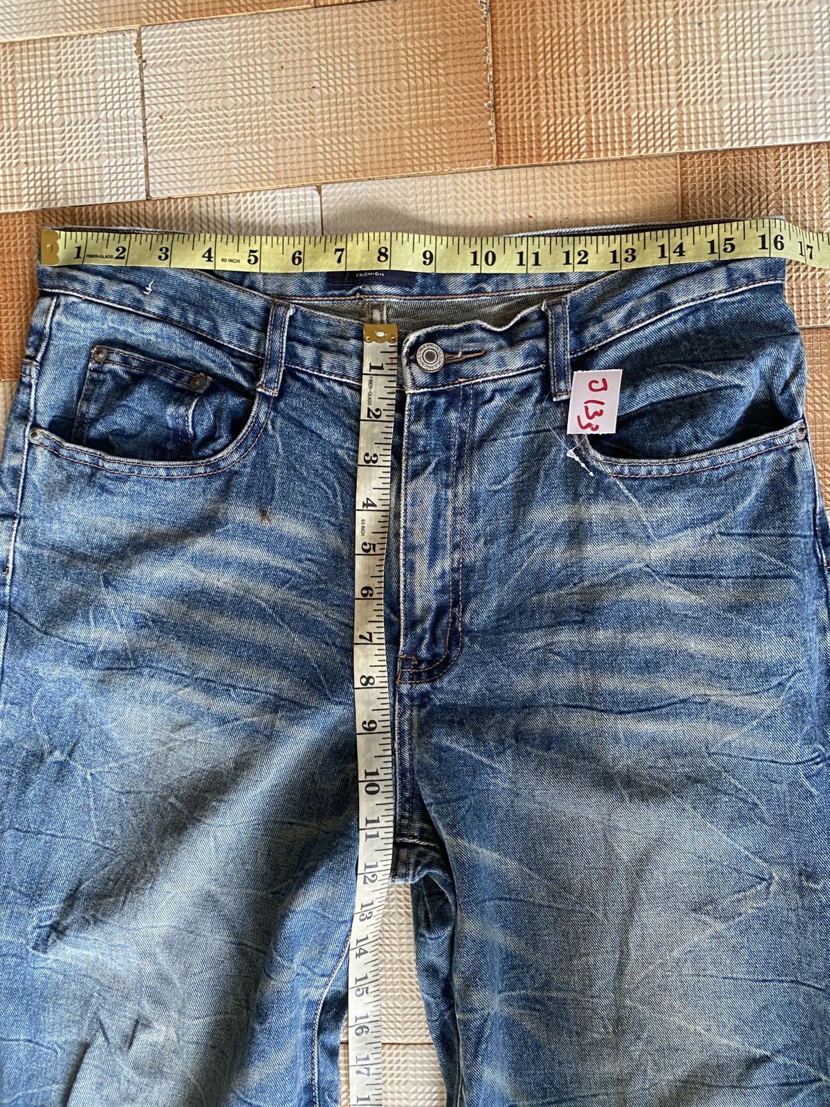 Hysteric Glamour × PPFM Vintage aoul tom honey cone regular cut denim Size US 32 / EU 48 - 16 Thumbnail