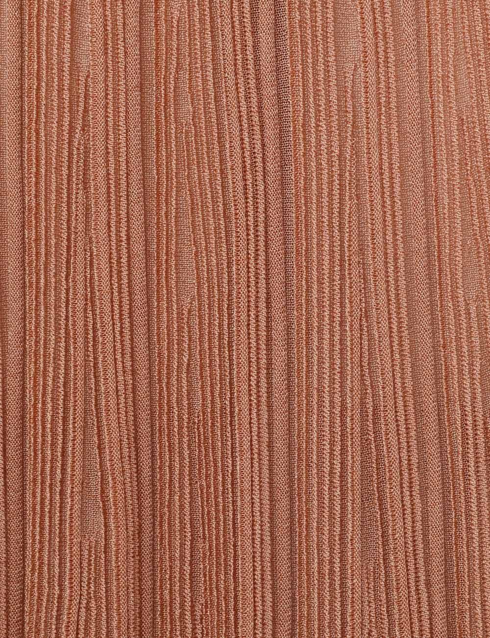 Zimmermann oc11z0525 Ottie Metallic Tie Midi Dress in Brown Size M / US 6-8 / IT 42-44 - 6 Thumbnail