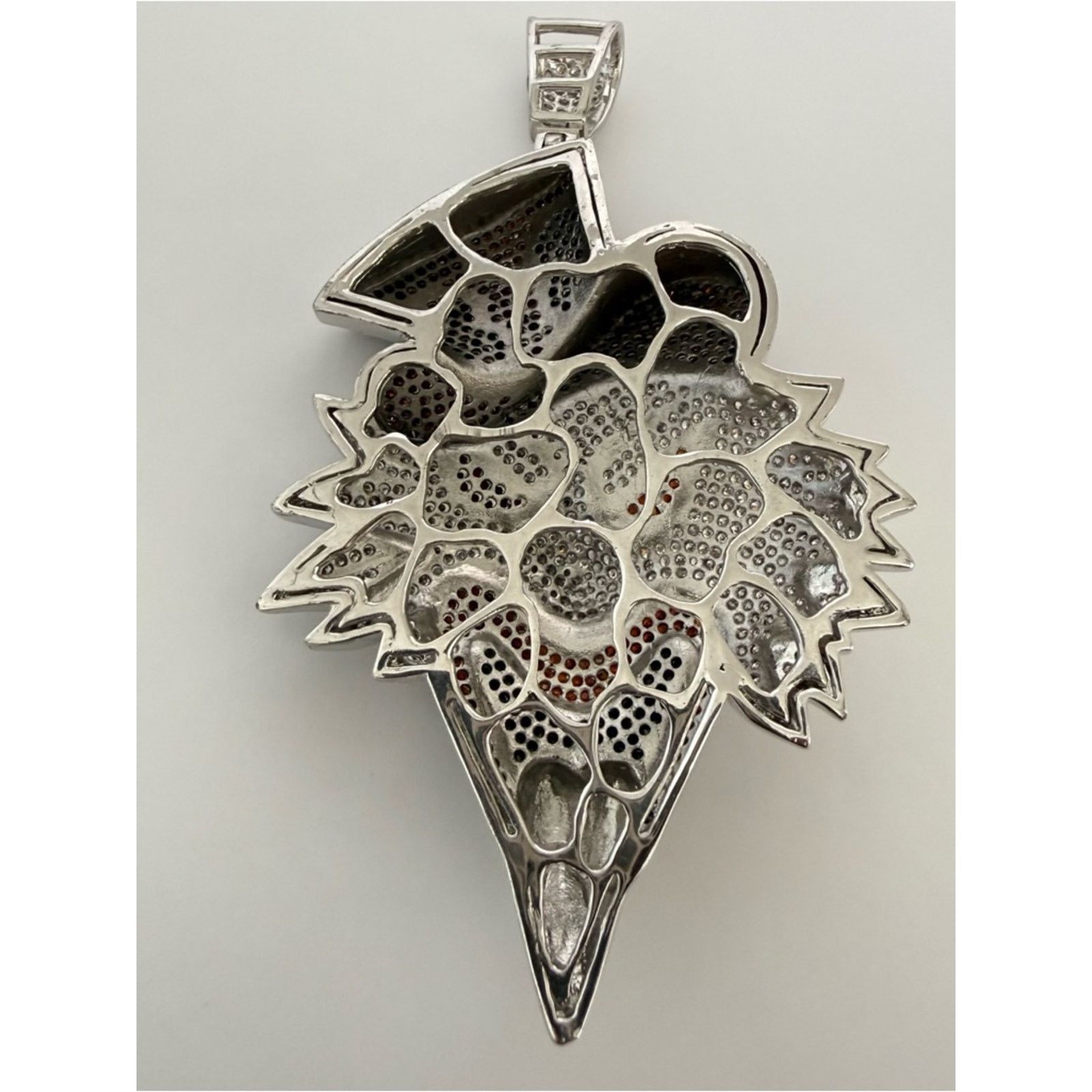 Other Hatchet Men unisex sterling silver crystals pendant 390$ Size ONE SIZE - 2 Thumbnail