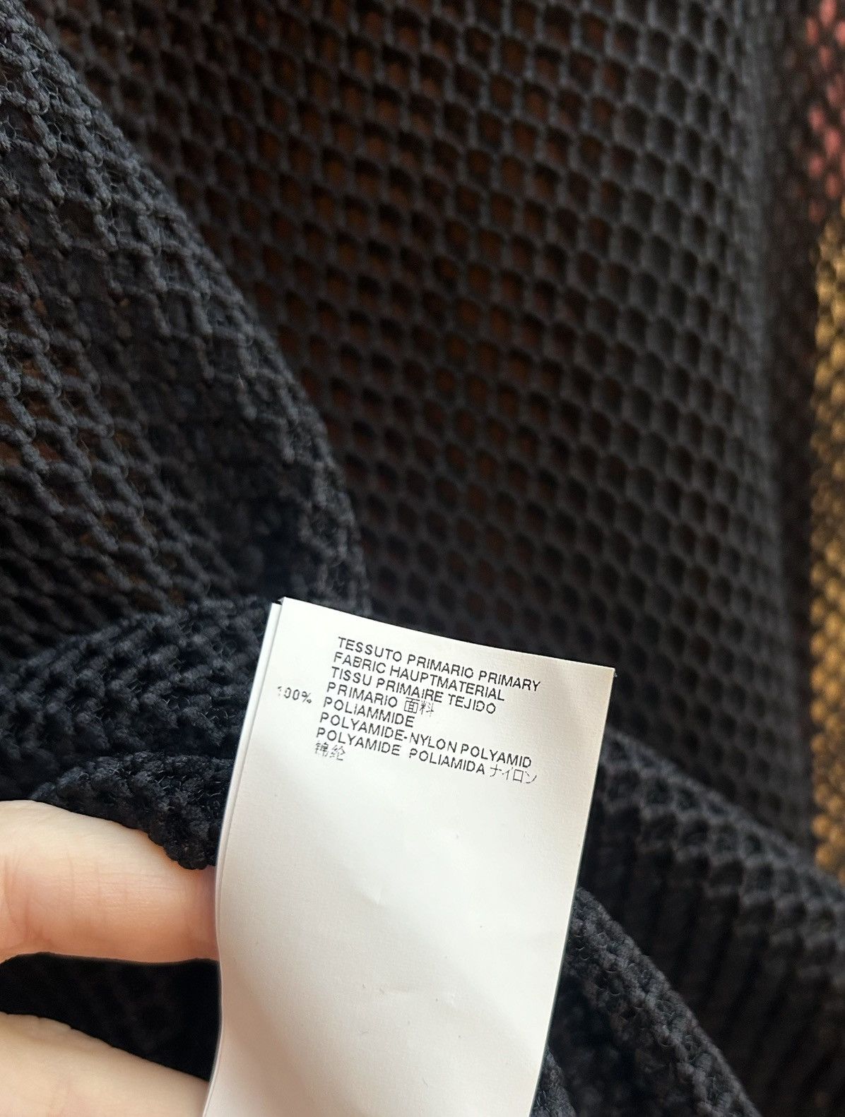 Maison Margiela Maison Martin Margiela Unisex Fishnet Knit Mesh V-Neck Top Size US S / EU 44-46 / 1 - 9 Thumbnail