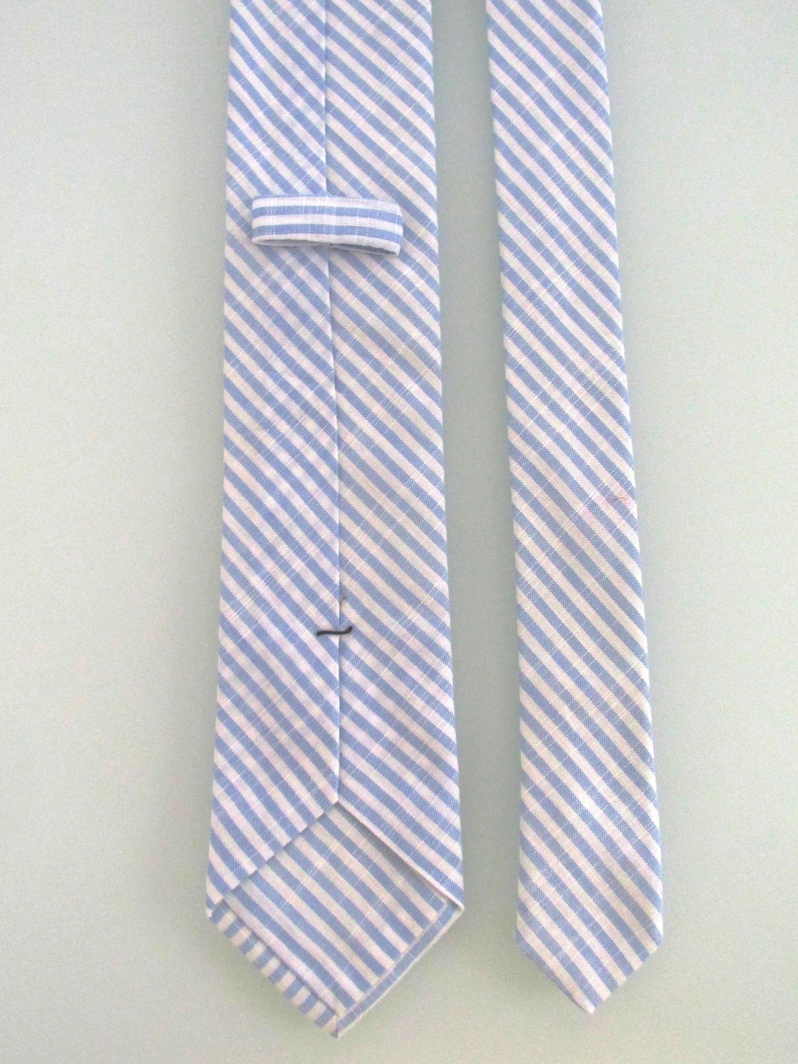 Other Men's Narrow Cotton Striped Tie Size ONE SIZE - 4 Thumbnail
