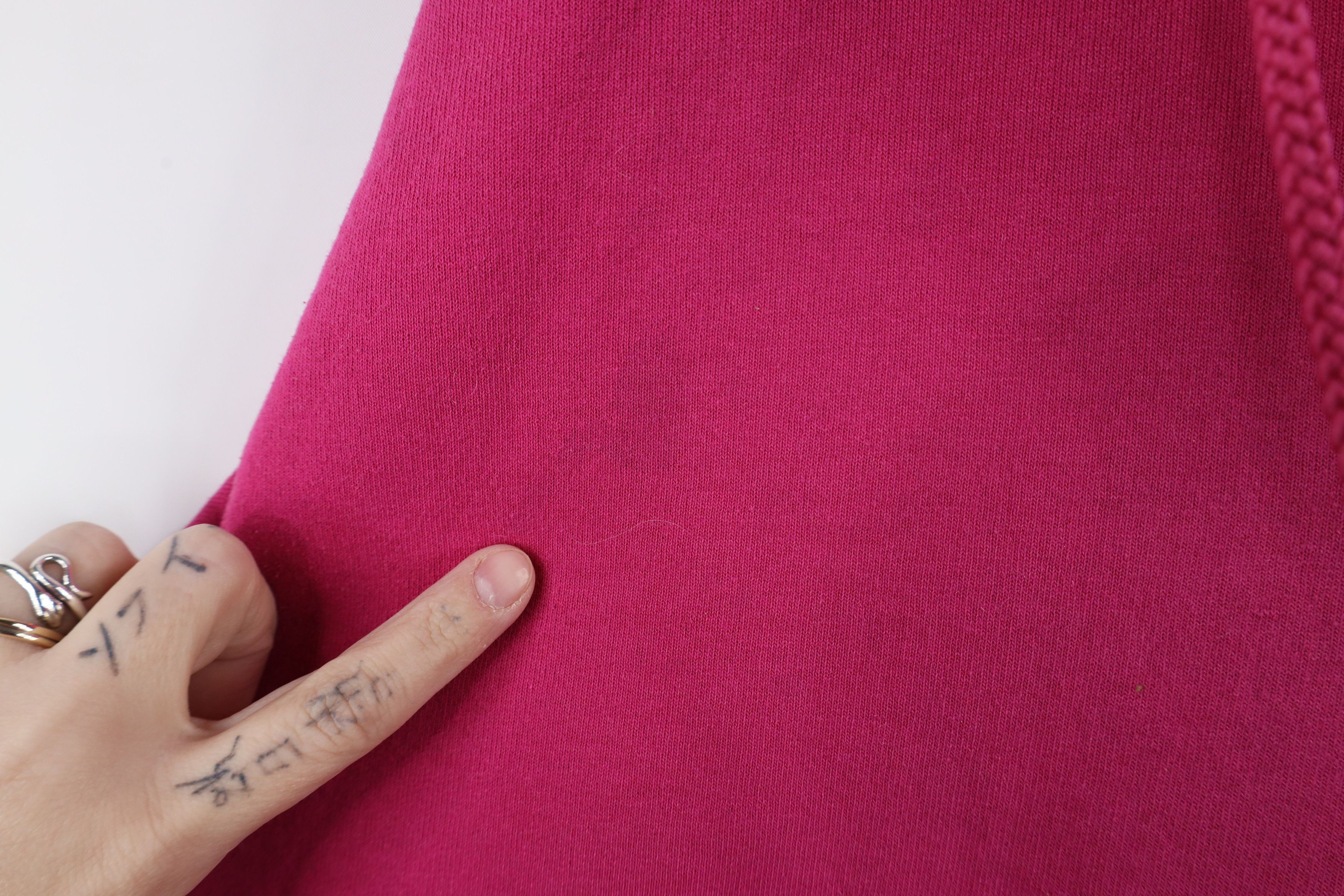 Champion × Vintage Vintage 90s Champion Spell Out Hoodie Sweatshirt Pink Size US L / EU 52-54 / 3 - 7 Thumbnail