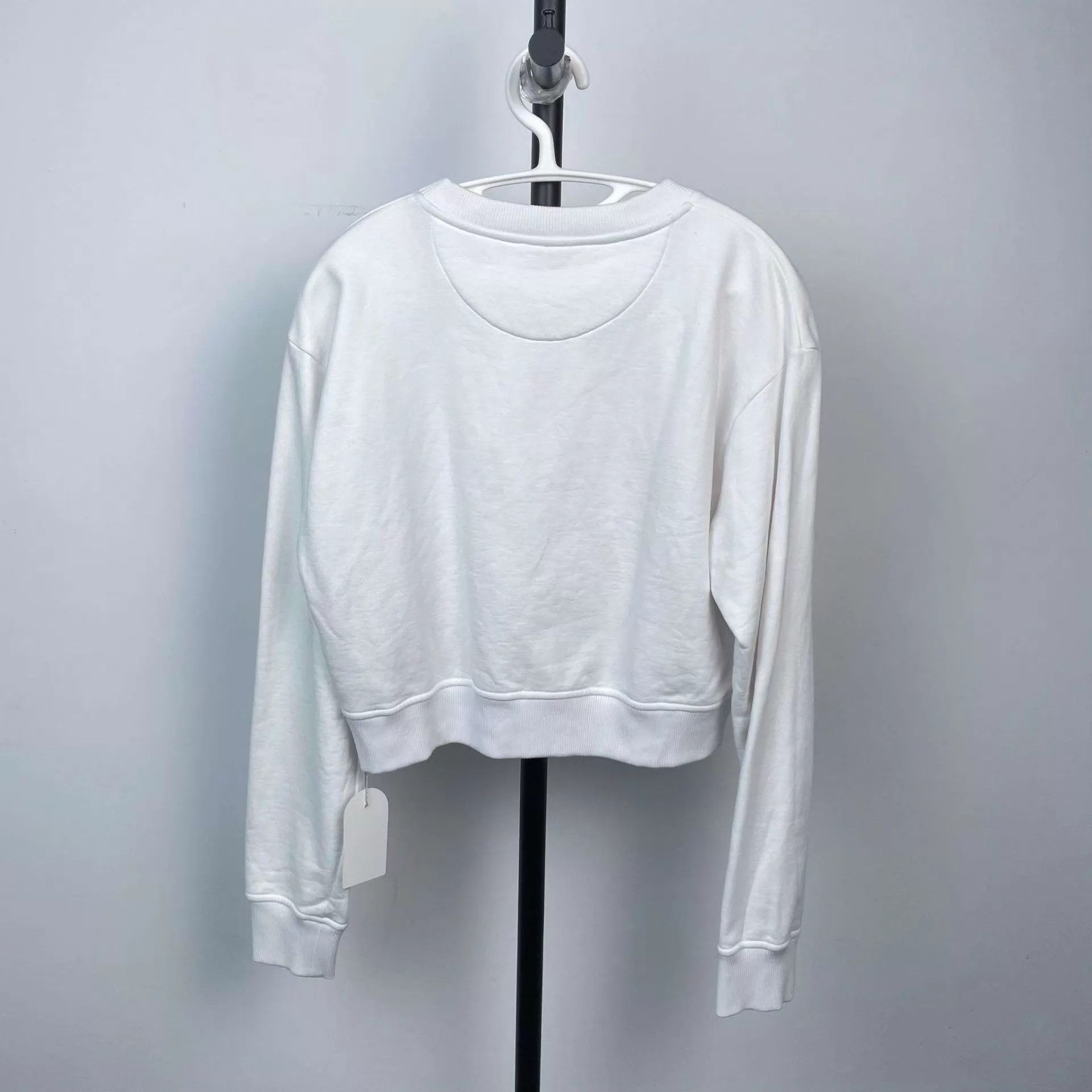 Fendi Fendi white logo women's 95 new sweatshirt Size M / US 6-8 / IT 42-44 - 2 Thumbnail