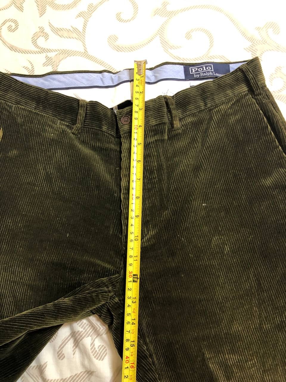 Polo Ralph Lauren Polo Ralph Lauren Corduroy distressed Pants Vintage Size US 34 / EU 50 - 15 Thumbnail