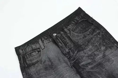 No Jumper paint distressed wax flared pants Size US 30 / EU 46 - 4 Thumbnail