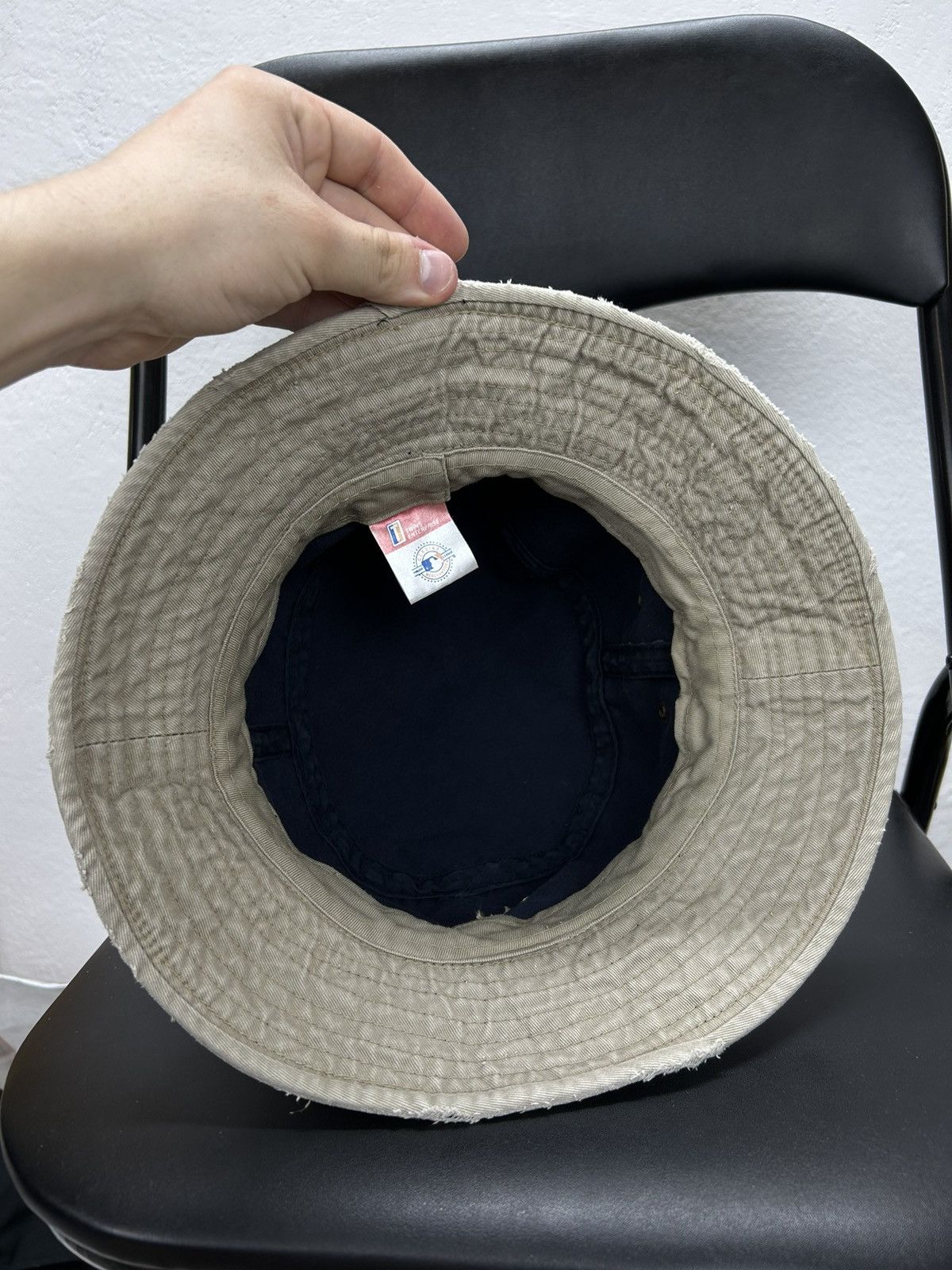 New York Yankees × Vintage New York Yankees Vintage Bucket Hat Size ONE SIZE - 5 Thumbnail