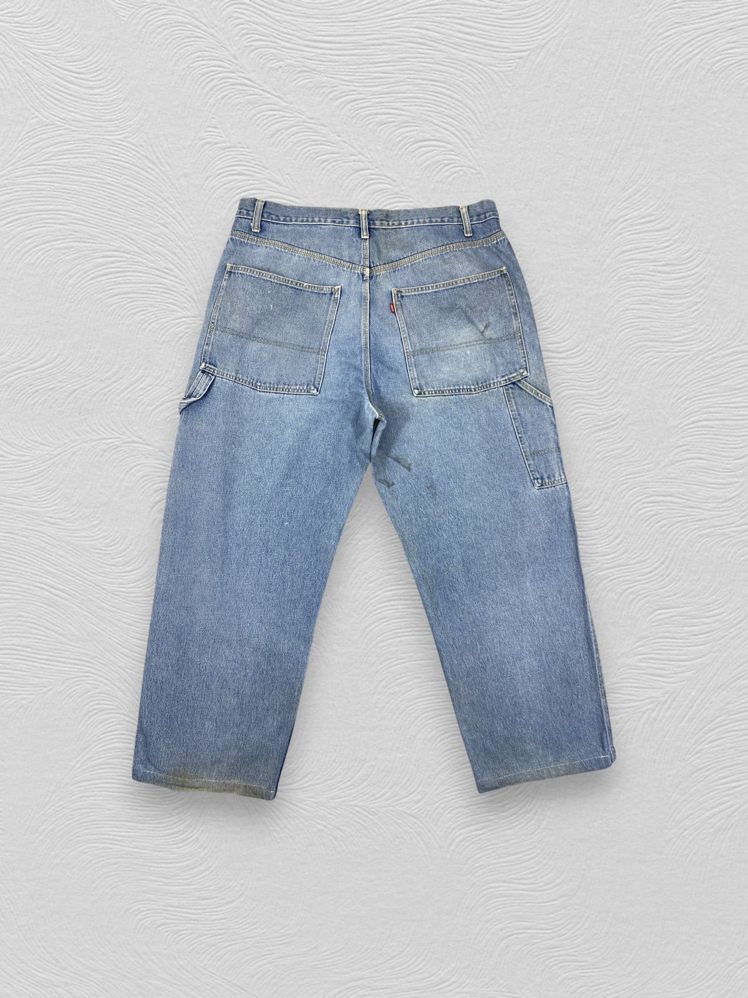 If Six Was Nine Blue Vintage Levi's Carpenter Jeans 39x30.5 Denim -JN2087 Size US 39 - 2 Thumbnail