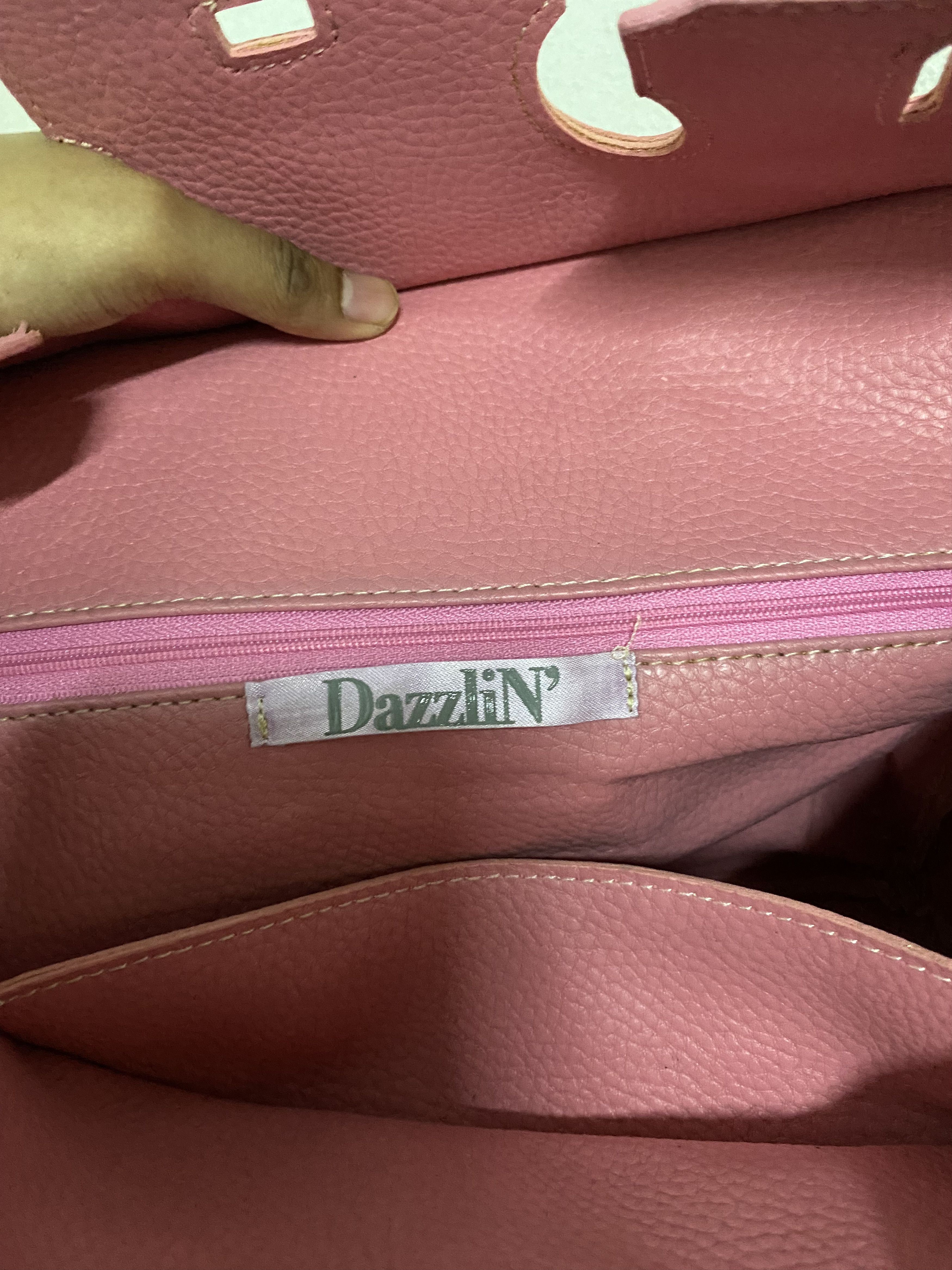 Vintage Dazzlin Birkin Style Handle Bag Size ONE SIZE - 9 Thumbnail