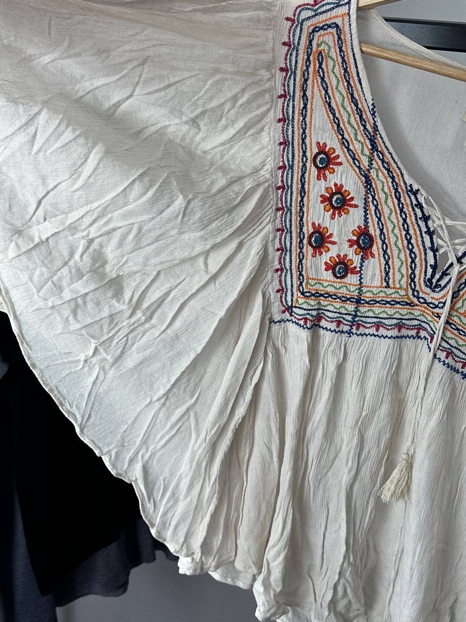 Denim & Supply Ralph Lauren Denim And Supply Ralph Lauren Aztec Embroedared Blouse Size M / US 6-8 / IT 42-44 - 7 Thumbnail