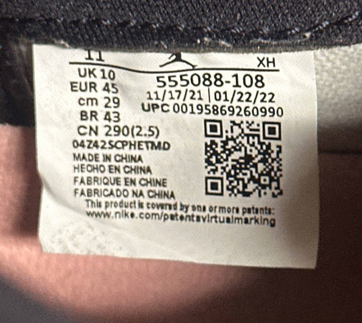 Jordan Brand Jordan 1 Retro OG High Stage Haze Size US 11 / EU 44 - 7 Thumbnail
