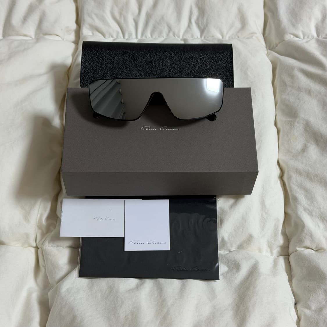 Rick Owens Rick Owens performa mirror sunglasses Size ONE SIZE - 8 Thumbnail