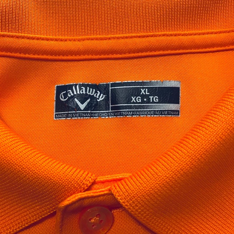 Callaway Callaway orange polo Size US XL / EU 56 / 4 - 4 Thumbnail