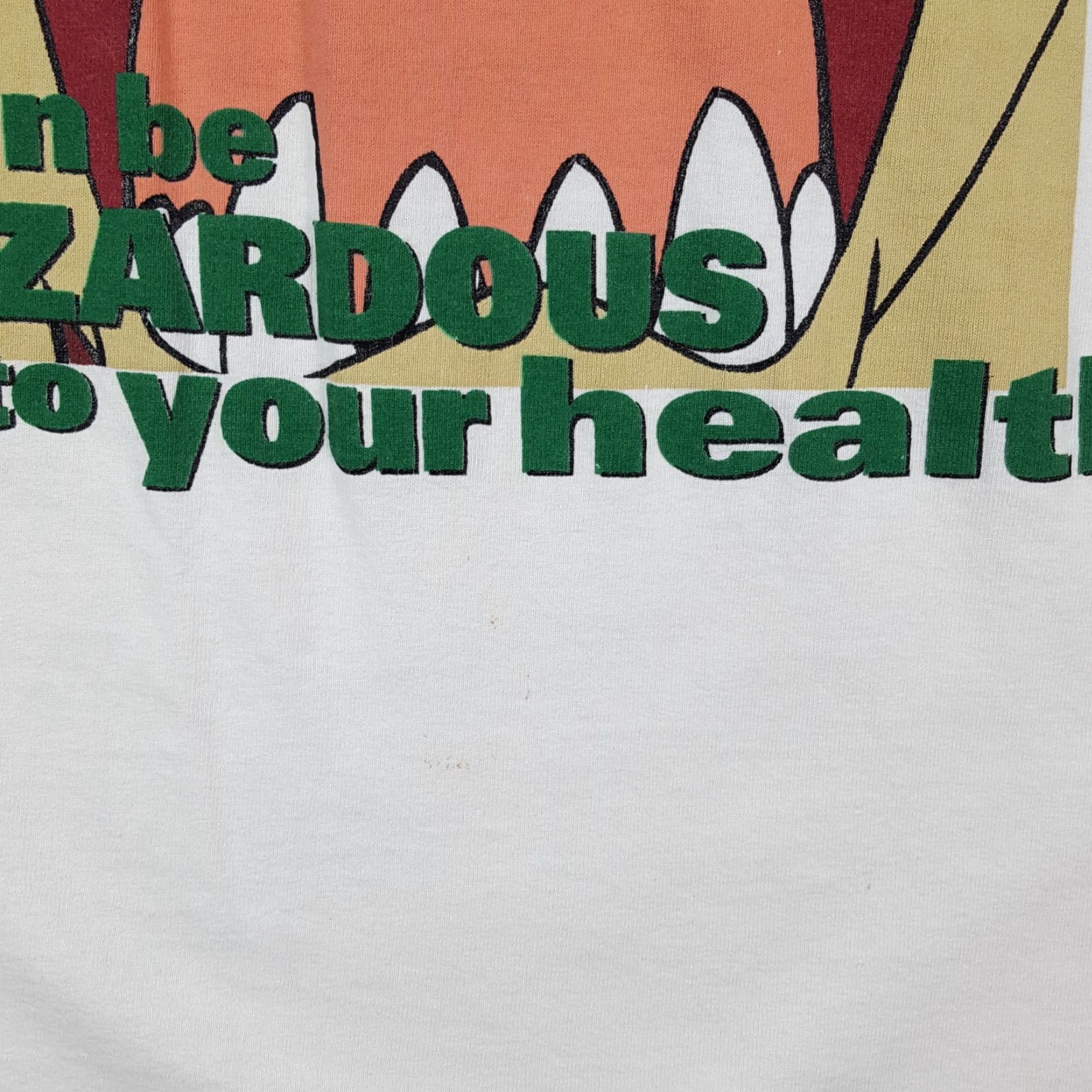 Vintage VINTAGE 90s Warner Bros Taz Tasmanian Devil Cartoon T-Shirt Men XL White Cotton Retro Y2K Size US XL / EU 56 / 4 - 4 Thumbnail