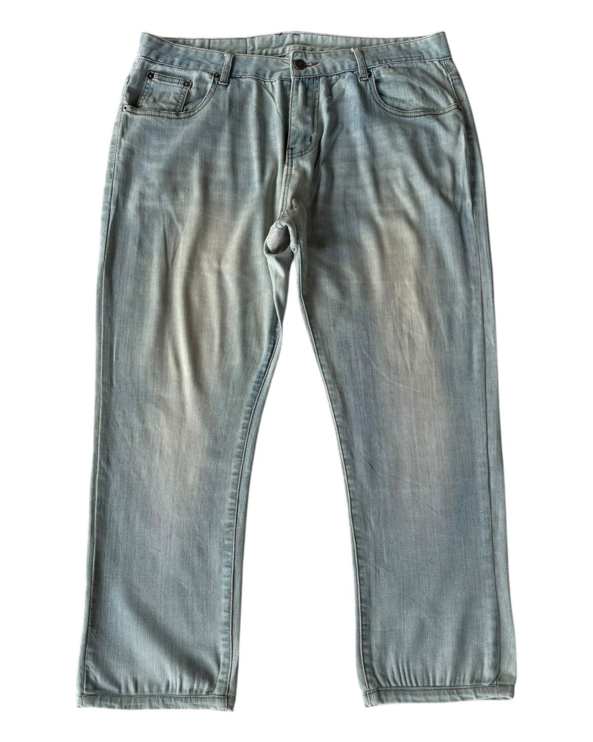Giorgio Armani 🔥GIORGIO ARMANI LE COLLEZIONI WIDE BAGGY LIGHT WASH JEANS Size US 36 / EU 52 - 7 Thumbnail